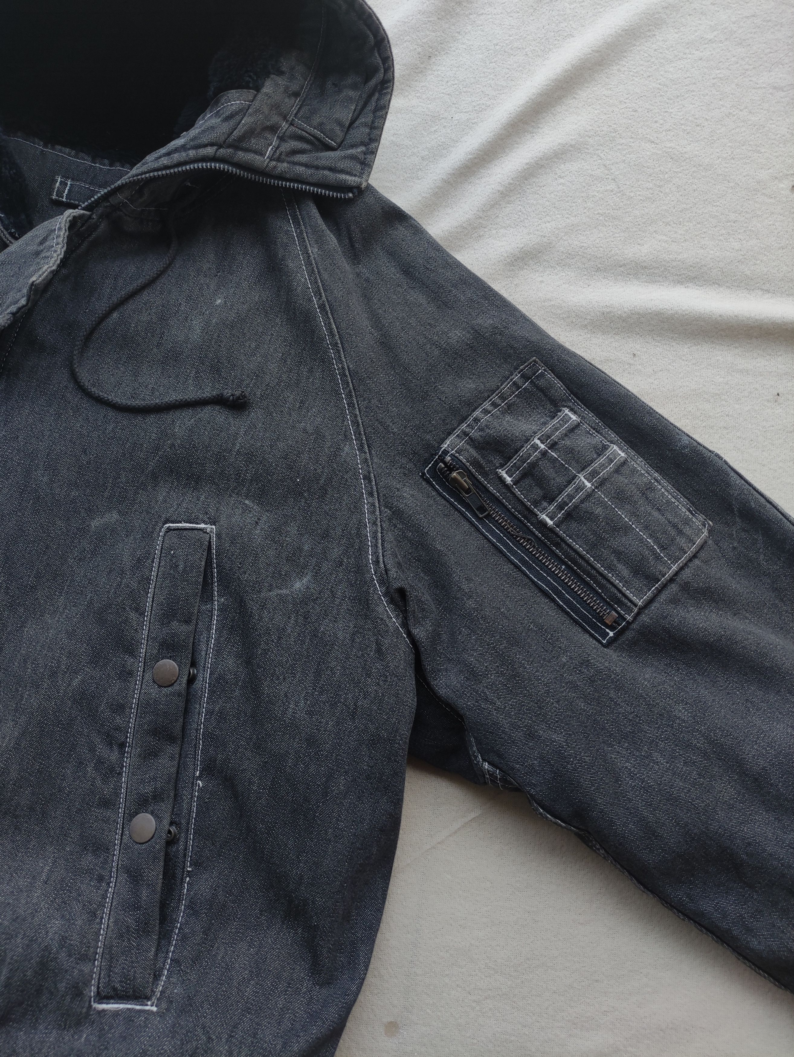 OSHKOSH CLASSIC DENIM PARKA HOODED JACKET