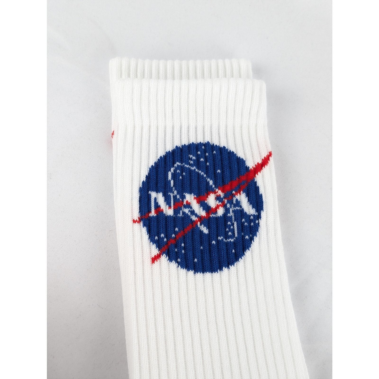 Balenciaga o1rshd1 Size: XL / Nasa Socks in White Size ONE SIZE - 4 Thumbnail