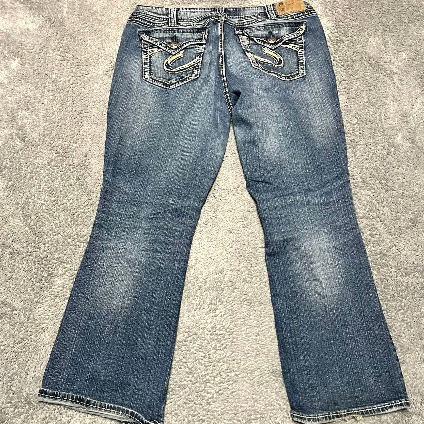 Silver Jeans Co. VINTAGE? No. (But: The item is not vintage per given data.) Size 40" / US 18 - 2 Thumbnail