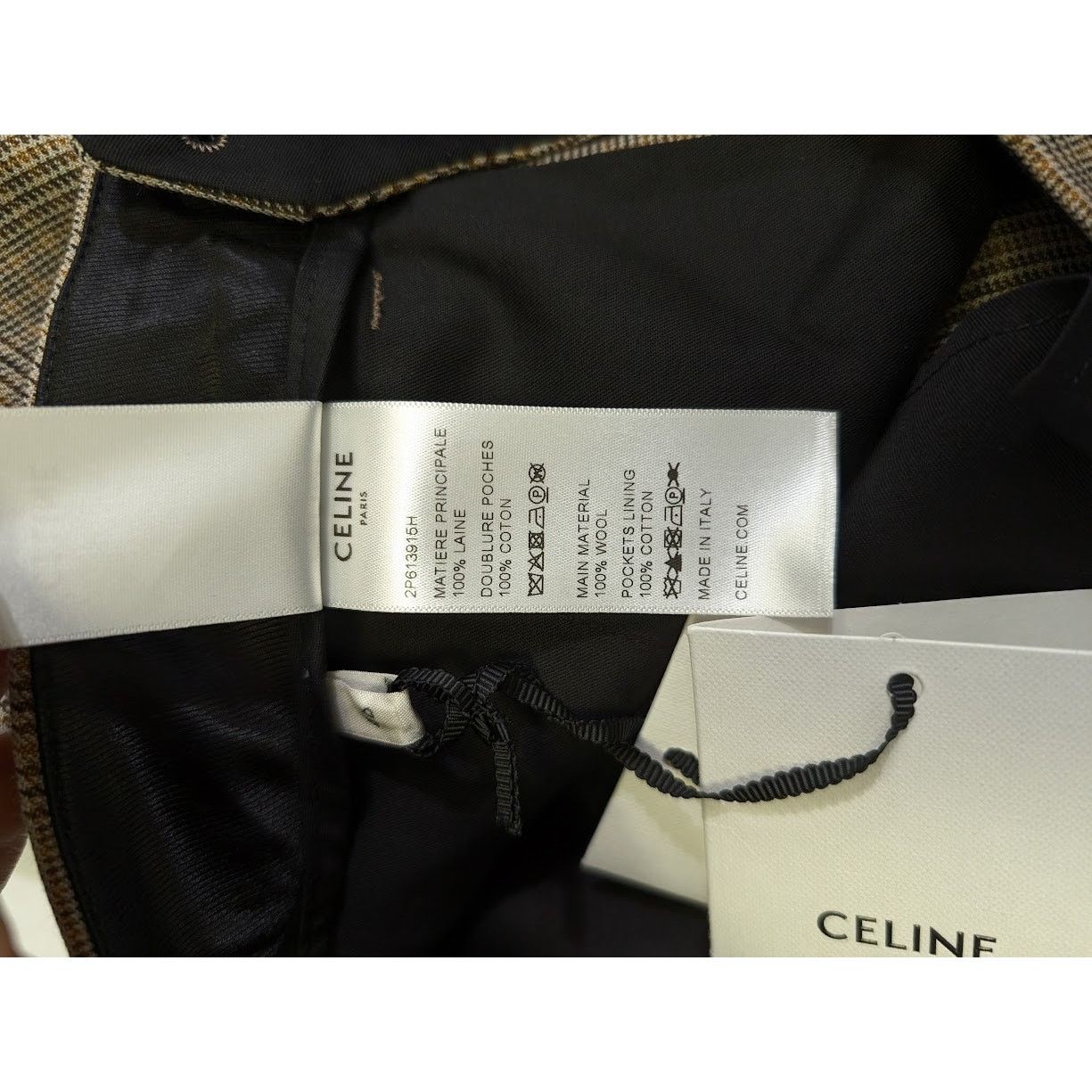Celine o1rshd1 Dress Pants in Multicolor Size US 30 / EU 46 - 16 Thumbnail