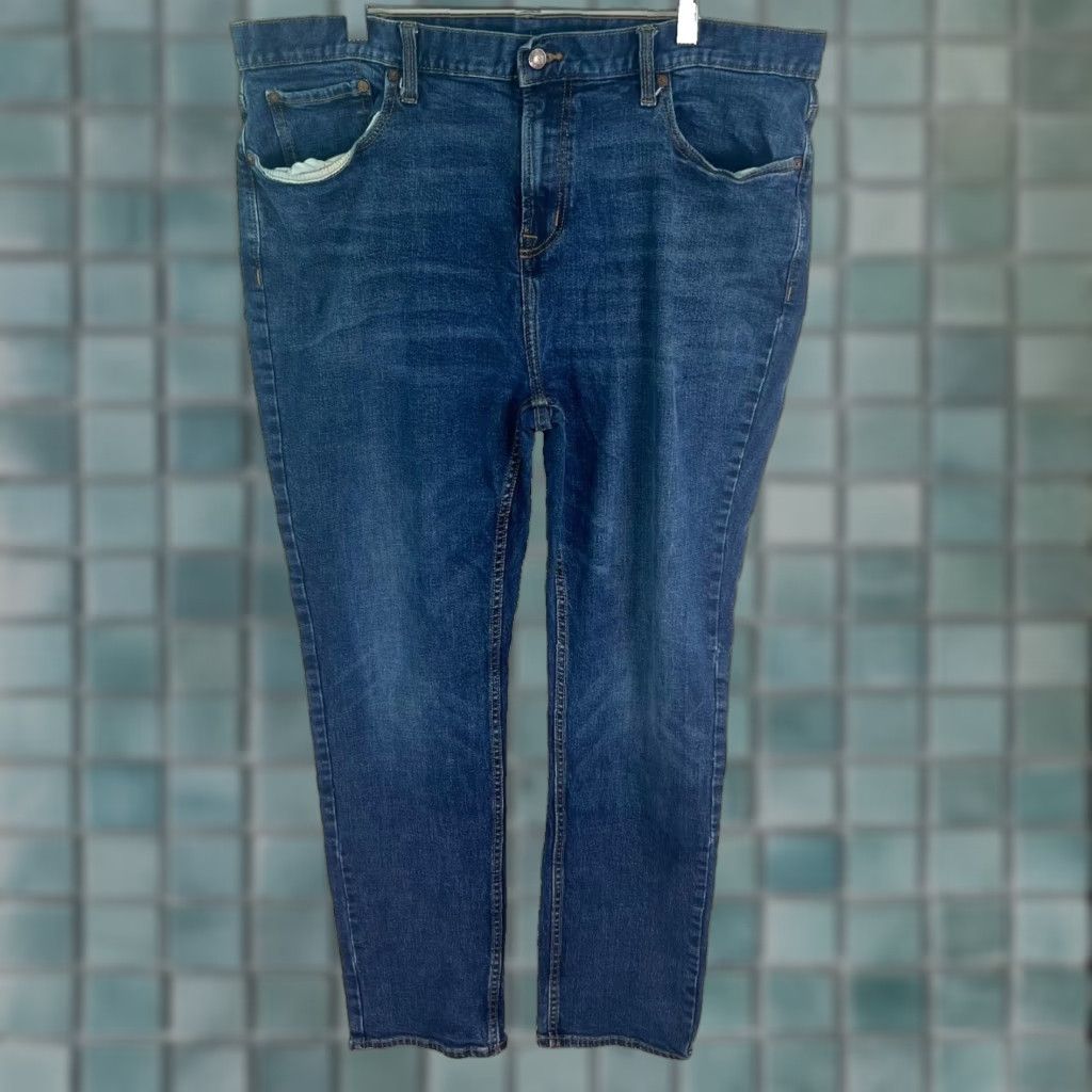 Old Navy VINTAGE Old Navy Jeans Men 40x32 Straight Denim Blue USA Retro Grunge 1980s Mens Size US 40 / EU 56 - 1 Thumbnail