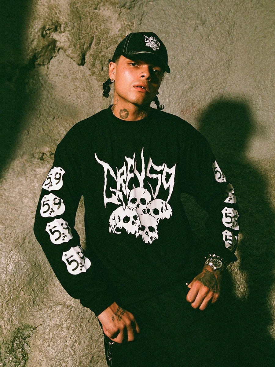 Fuck The Population × G59 Records G*59 CATACOMBS CONTRAST STiTCH UNSTRUCTURED 5 PANEL CAP Size ONE SIZE - 15 Thumbnail