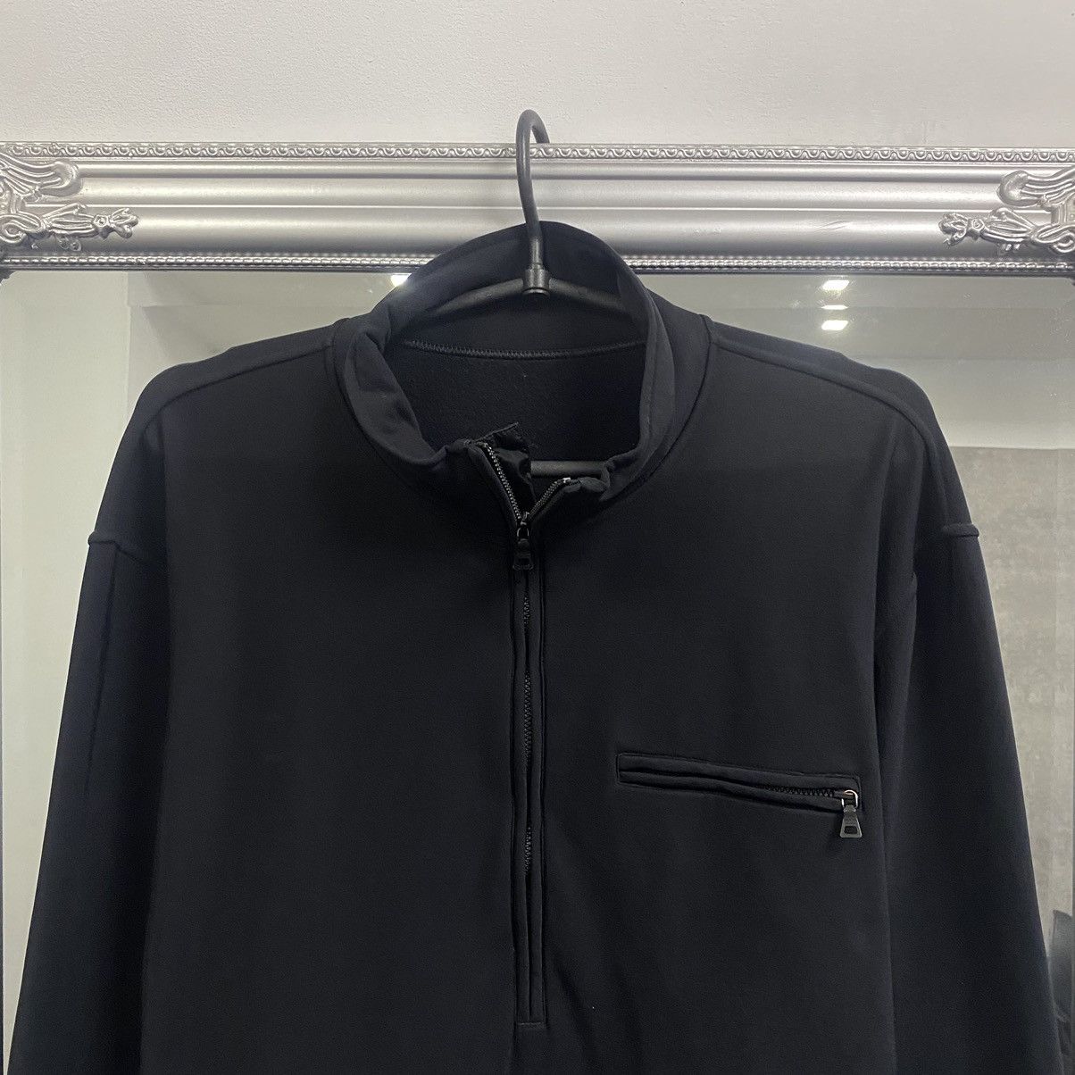 Prada Prada 1/4 Zip Hoodie Vintage Red Tab Half Size US XL / EU 56 / 4 - 3 Thumbnail