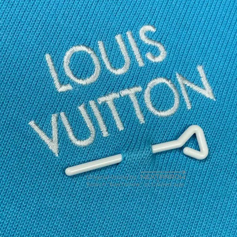 Louis Vuitton Louis Vuitton Blue Cotton Women’s T. Size M / US 6-8 / IT 42-44 - 3 Thumbnail
