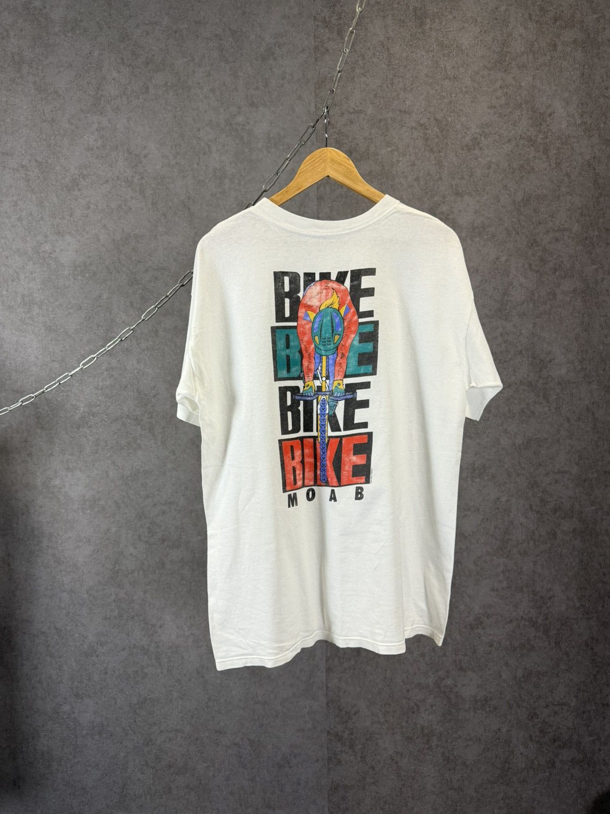 Vintage Bike 1993 Moab vintage single stitch tee Size US L / EU 52-54 / 3 - 1 Thumbnail