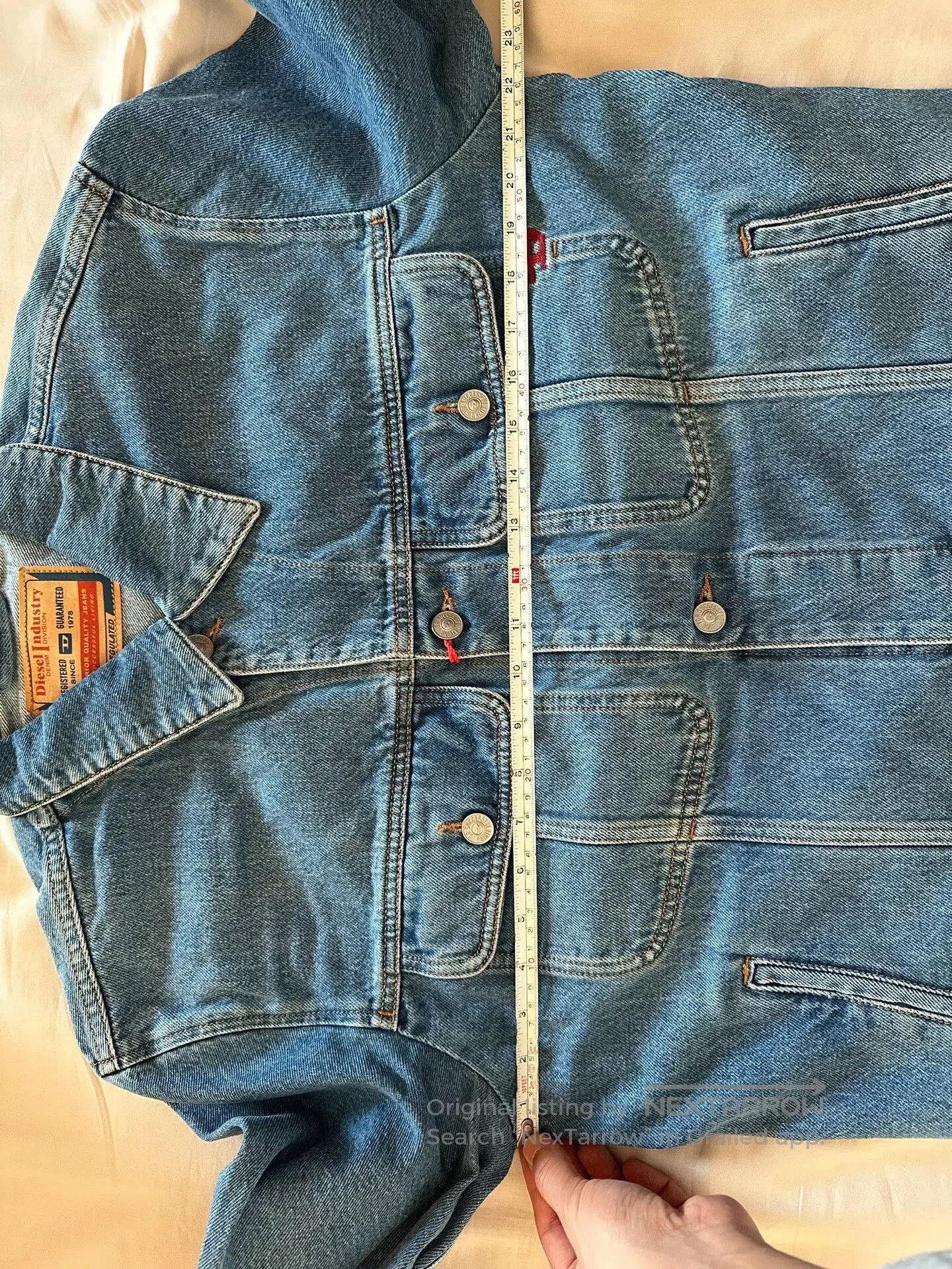Diesel Diesel New Denim Jacket with Tags. Size US L / EU 52-54 / 3 - 7 Thumbnail