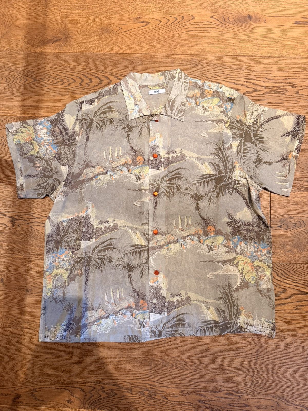 Bode Bode Riviera Silk Shirt Size US L / EU 52-54 / 3 - 1 Thumbnail