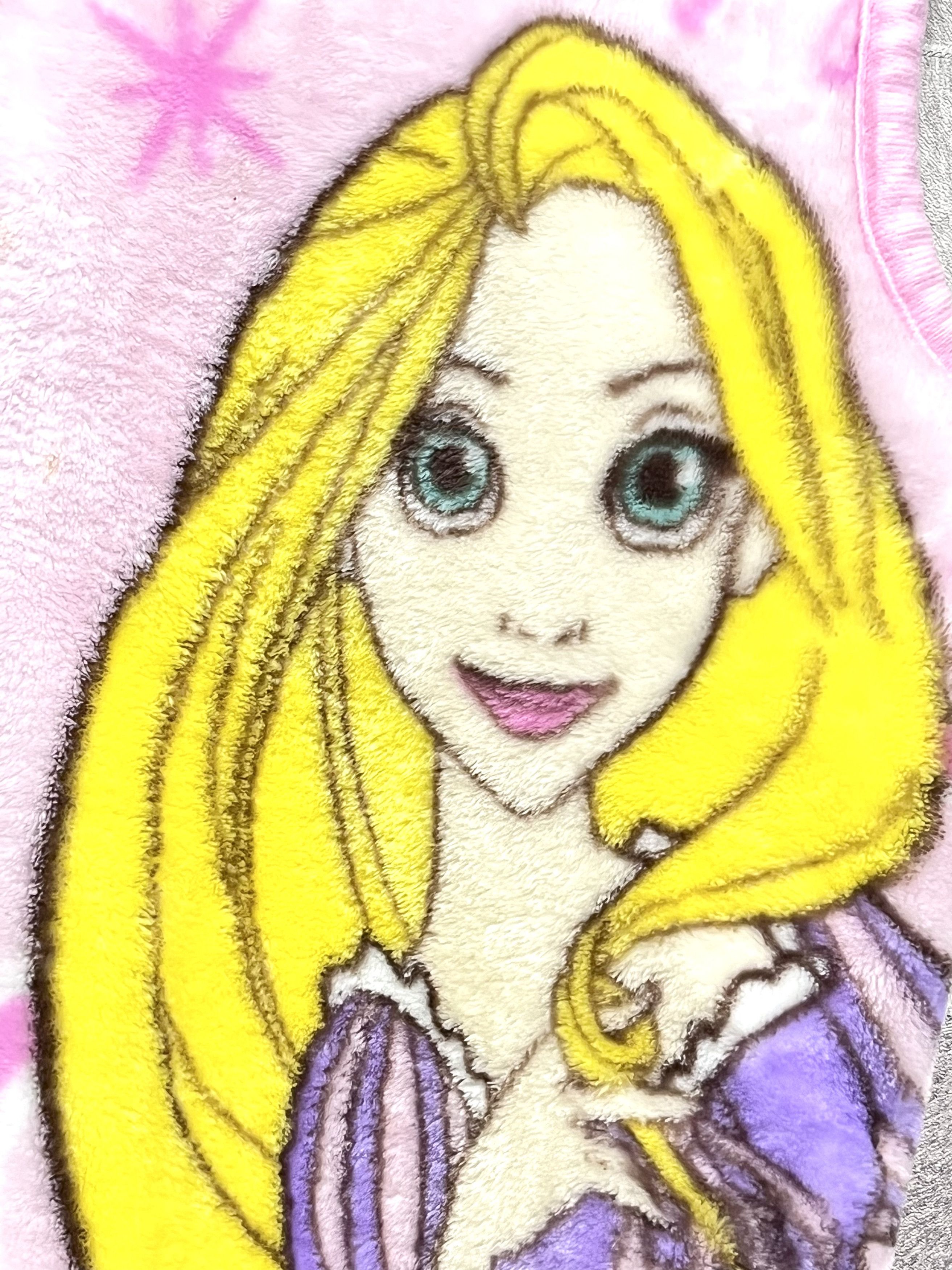 Disney DOPE❤️Vintage Disney PRINCESS Character Fluffy Fleece Vest Size US S / EU 44-46 / 1 - 9 Thumbnail