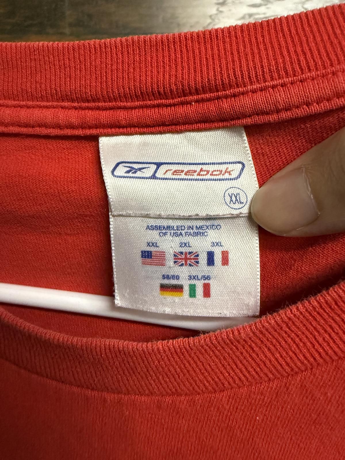 Reebok Y2K Reebok Oversized Logo T-shirt 3D Perspective Tee - XXL Size US XXL / EU 58 / 5 - 2 Thumbnail