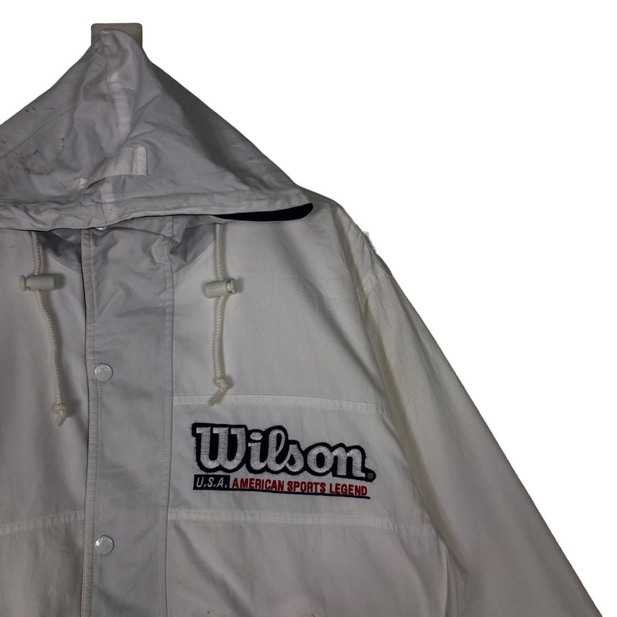 Japanese Brand 🔥90’s Vintage Bomber Jacket Wilson Since 1914 Big Logo Size US M / EU 48-50 / 2 - 6 Thumbnail