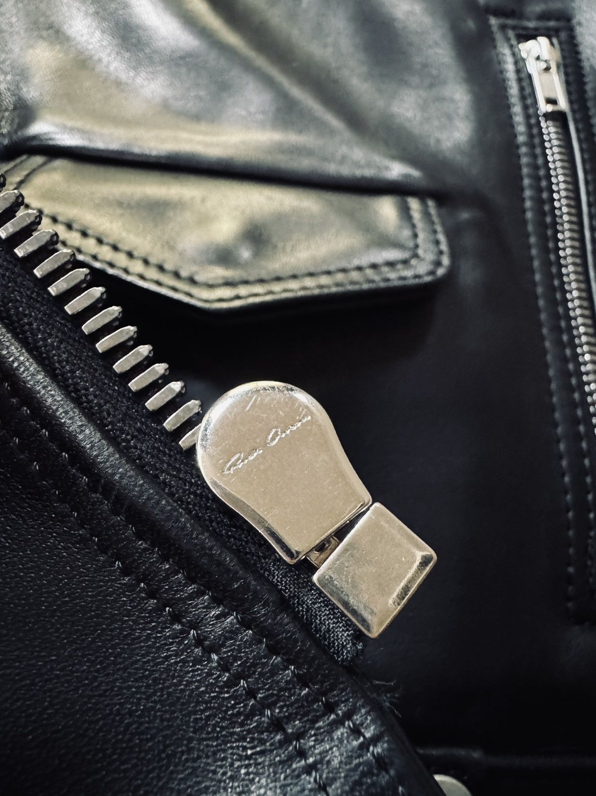 Rick Owens Final Drop | SL BAUHAUS STOOGES 50 Horse Leather Vest Black Size US M / EU 48-50 / 2 - 9 Thumbnail