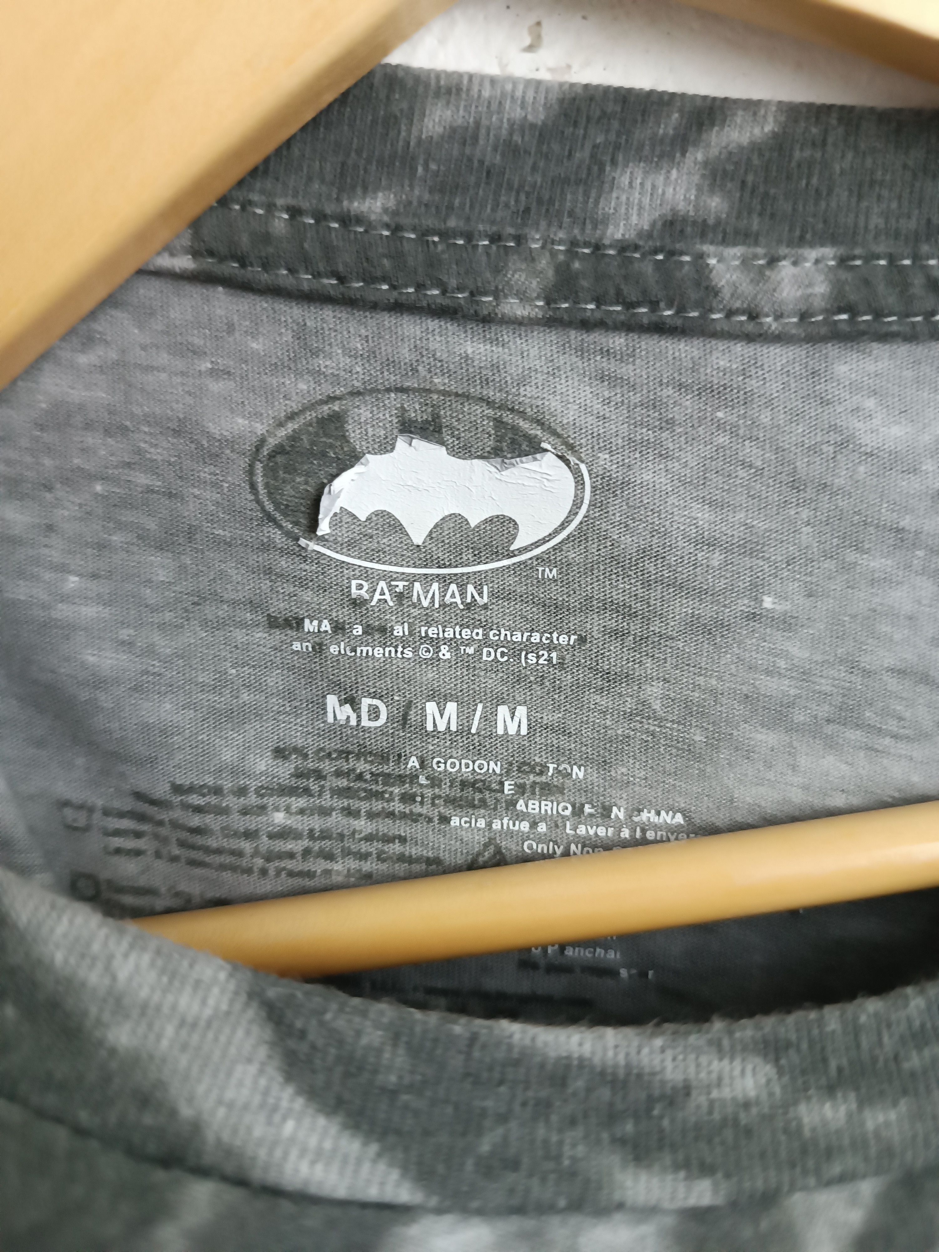 DC Comics VINTAGE BATMAN AOP CLASSIC LOGO SUPERHERO DC COMIC RARE Size US L / EU 52-54 / 3 - 9 Thumbnail