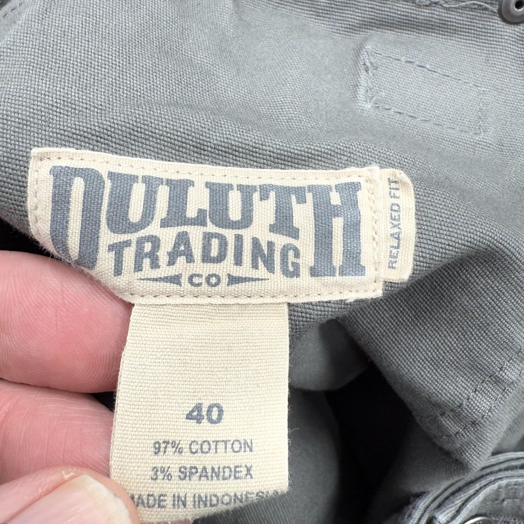 Duluth Trading Company Duluth Trading Flex Fire Hose Cargo Shorts Mens 40 Green Relaxed Fit Utility Workwear Shirts Pants? Size US 40 / EU 56 - 6 Thumbnail