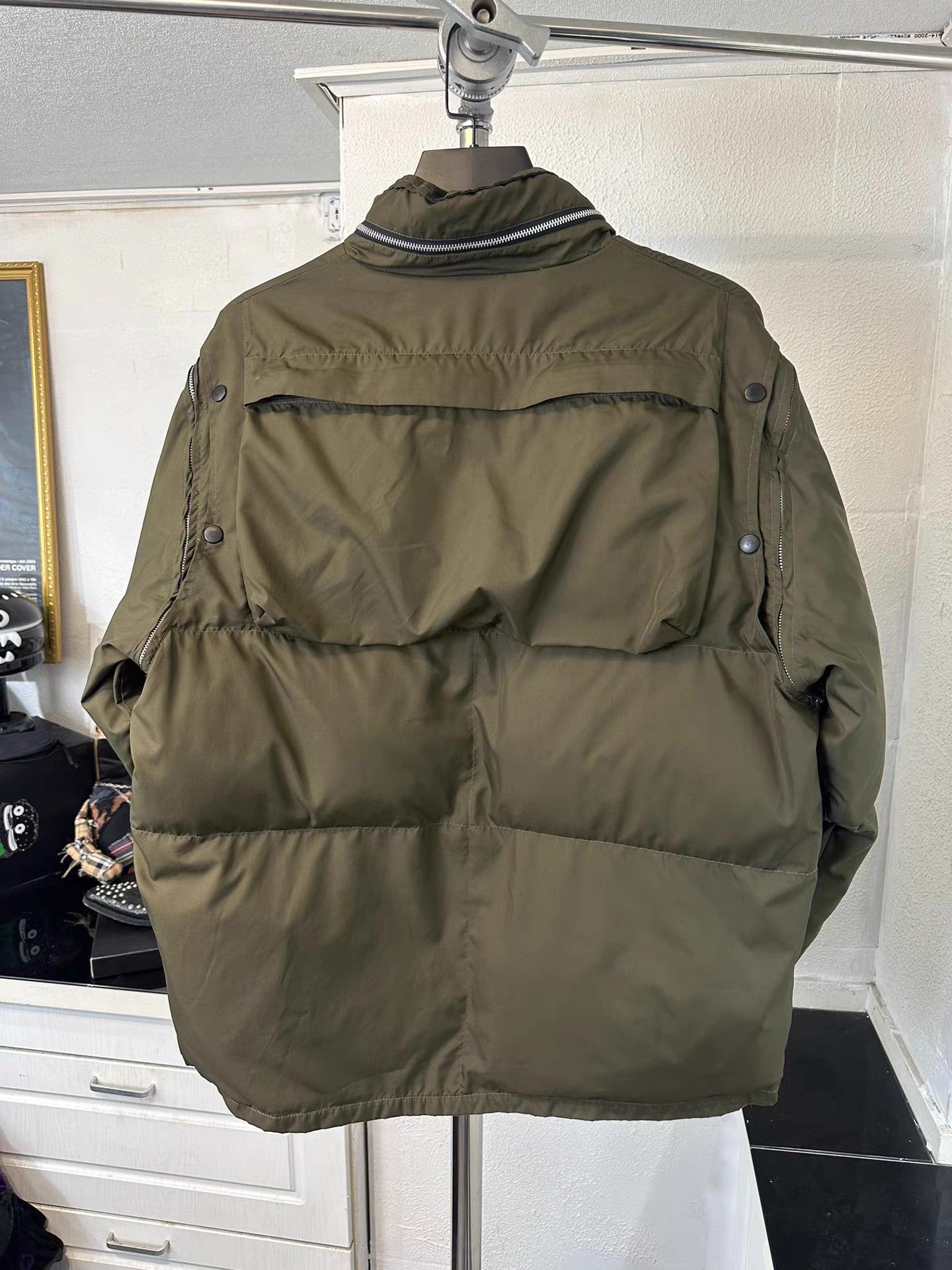 Yohji Yamamoto yohji yamamoto AAR Removable Modular Down Jacket K20 Size US M / EU 48-50 / 2 - 3 Thumbnail