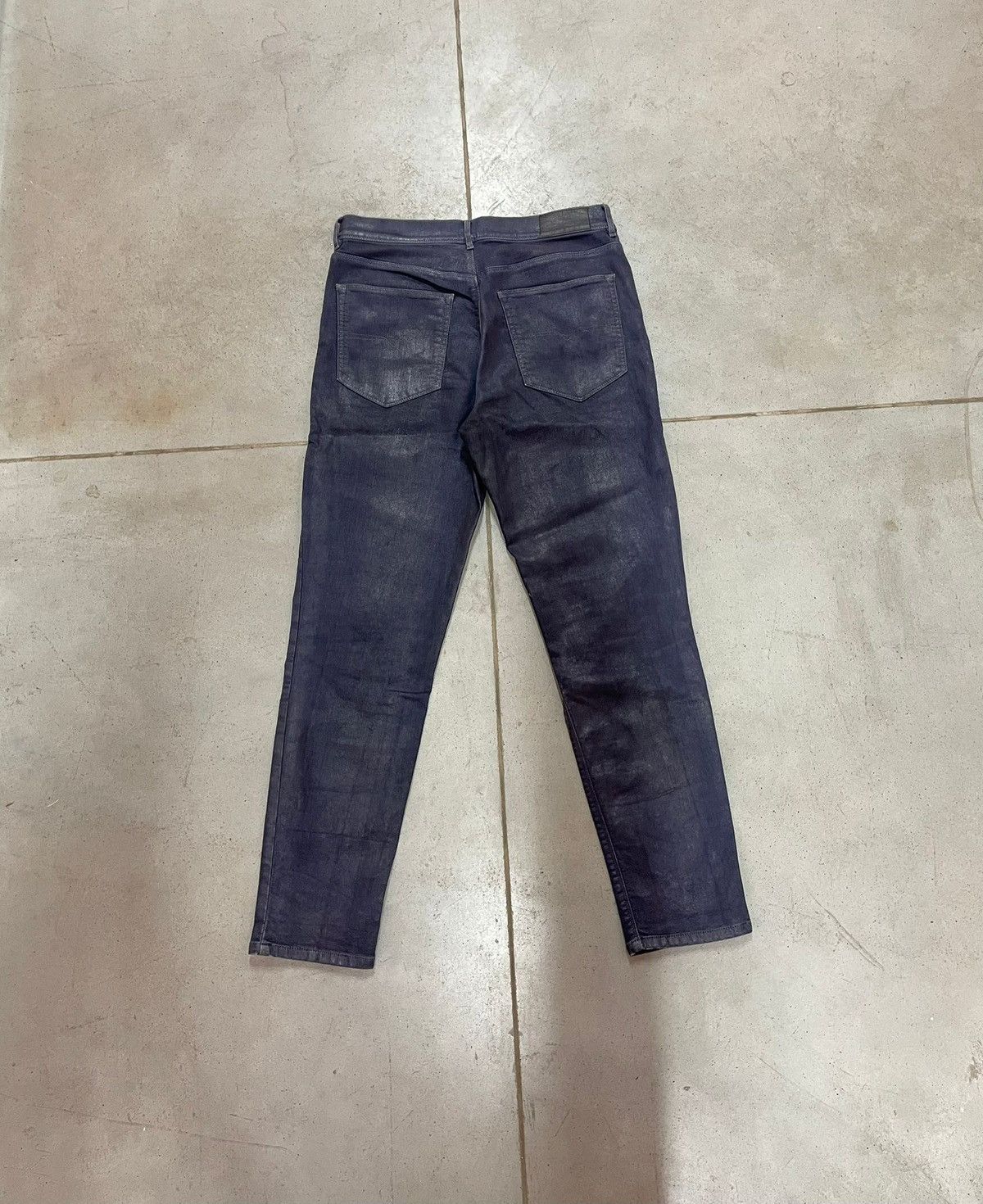 Diesel Rare Vintage Diesel Waxed Shiny Jeans Size US 30 / EU 46 - 1 Thumbnail