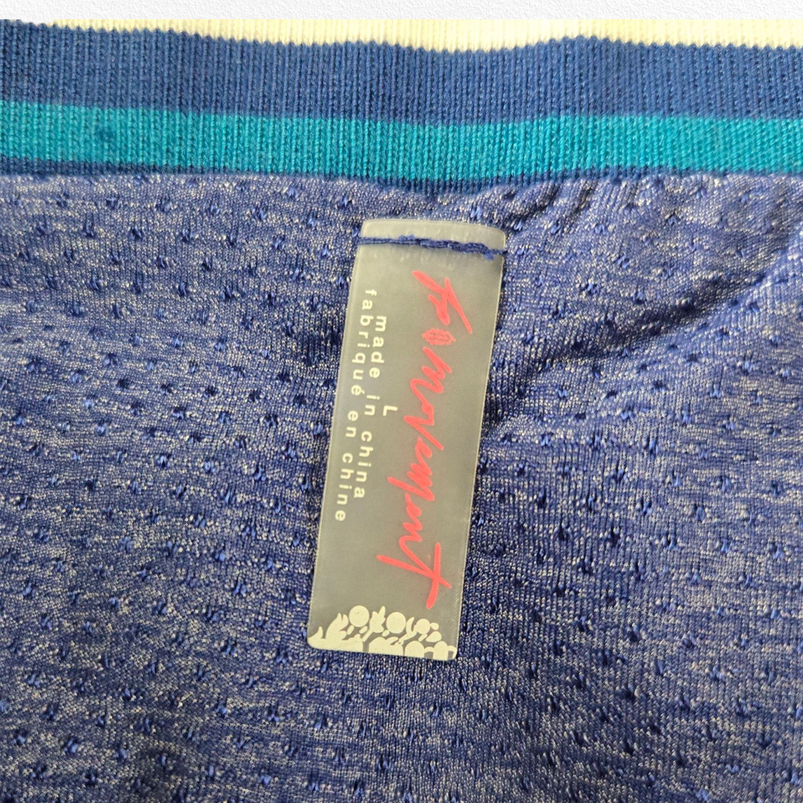 Free People Free People Blue Lined High Rise Running Shorts Size Large Size 34" / US 12 / IT 48 - 8 Thumbnail