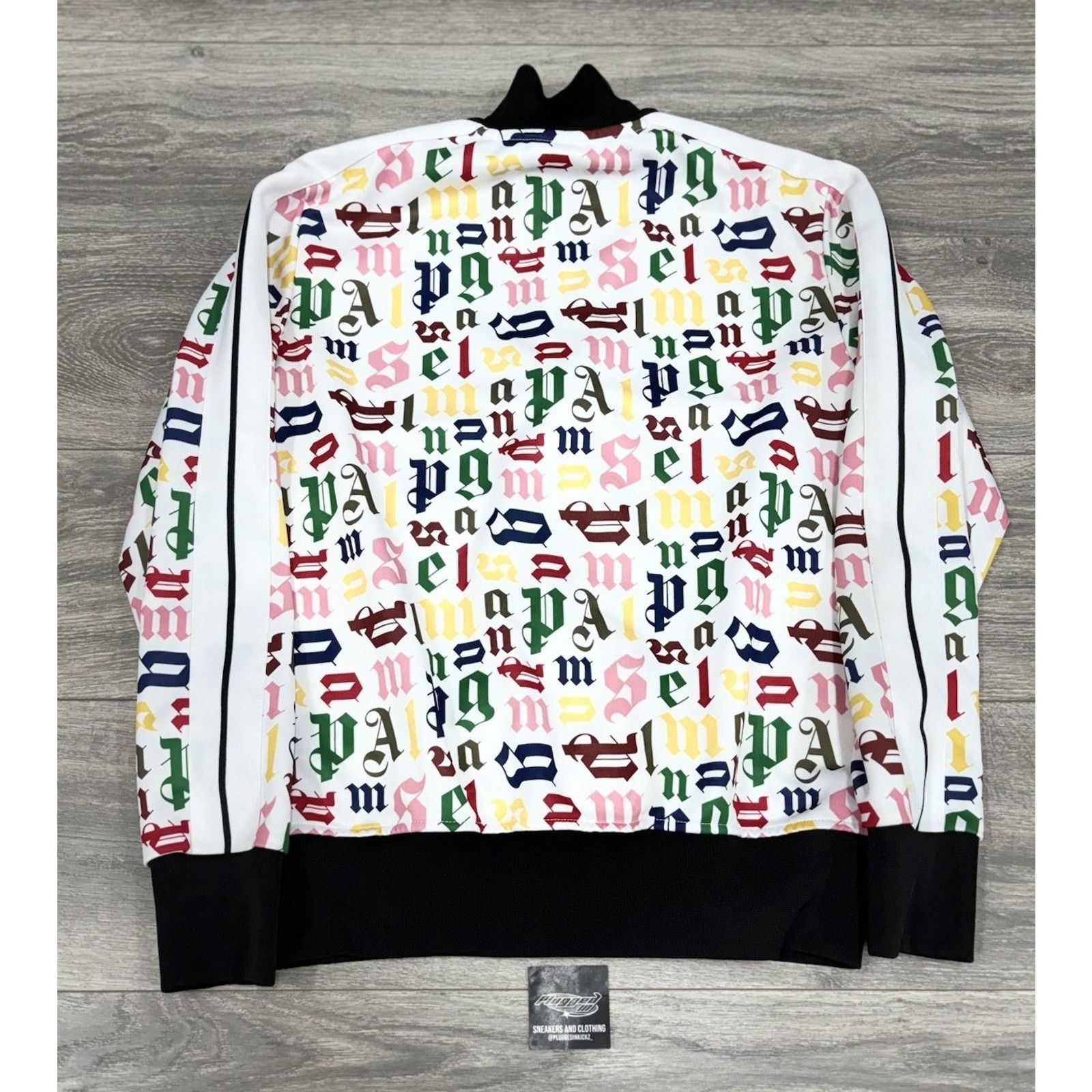 Palm Angels Palm Angels Logo Track Jacket ' Multi Color ' | EXCELLENT! Size US M / EU 48-50 / 2 - 8 Thumbnail
