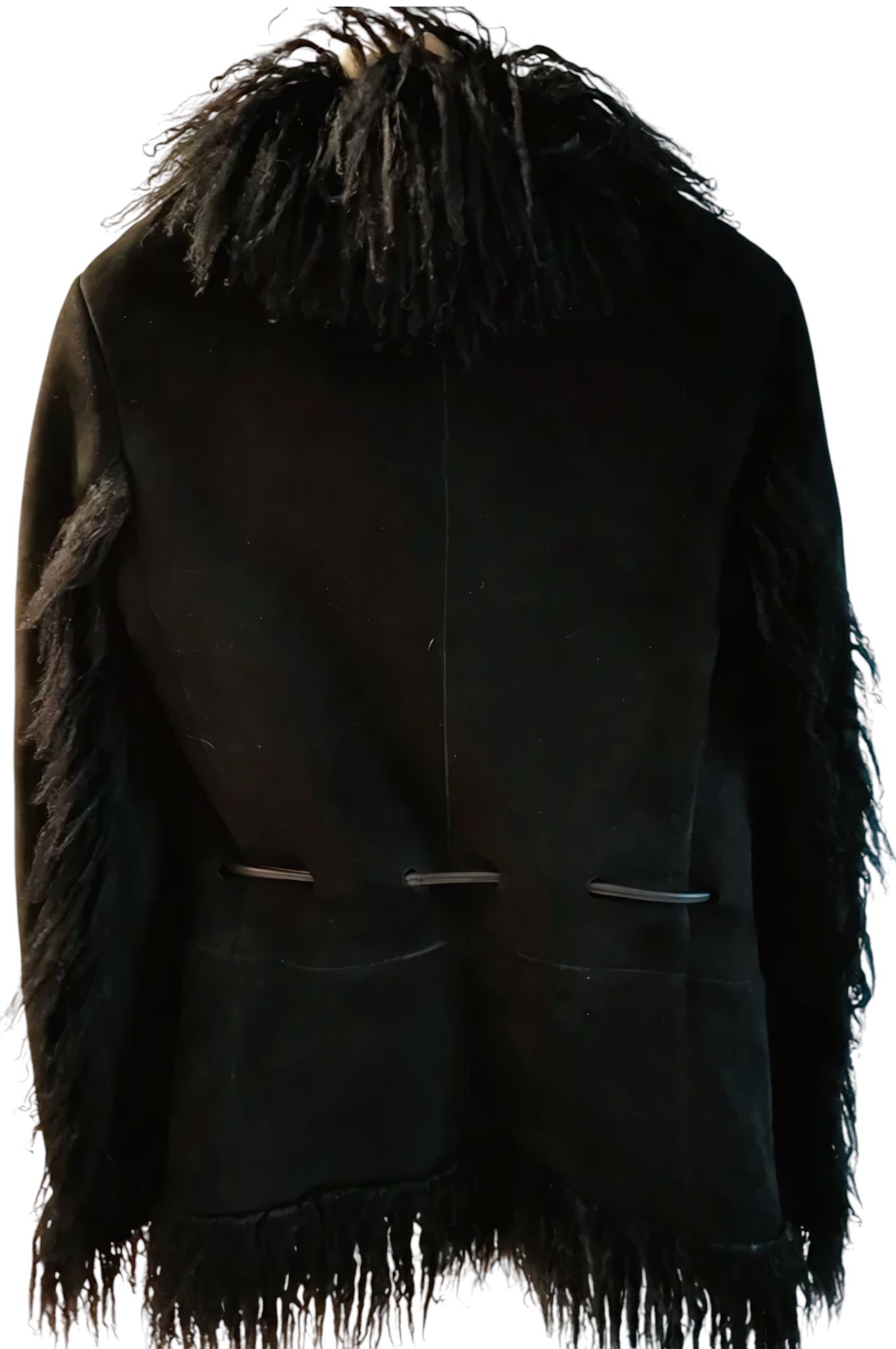 Gucci F/W 1999 RUNWAY SUEDE LEATHER SHEARLING COAT BY TOM FORD Size M / US 6-8 / IT 42-44 - 5 Thumbnail