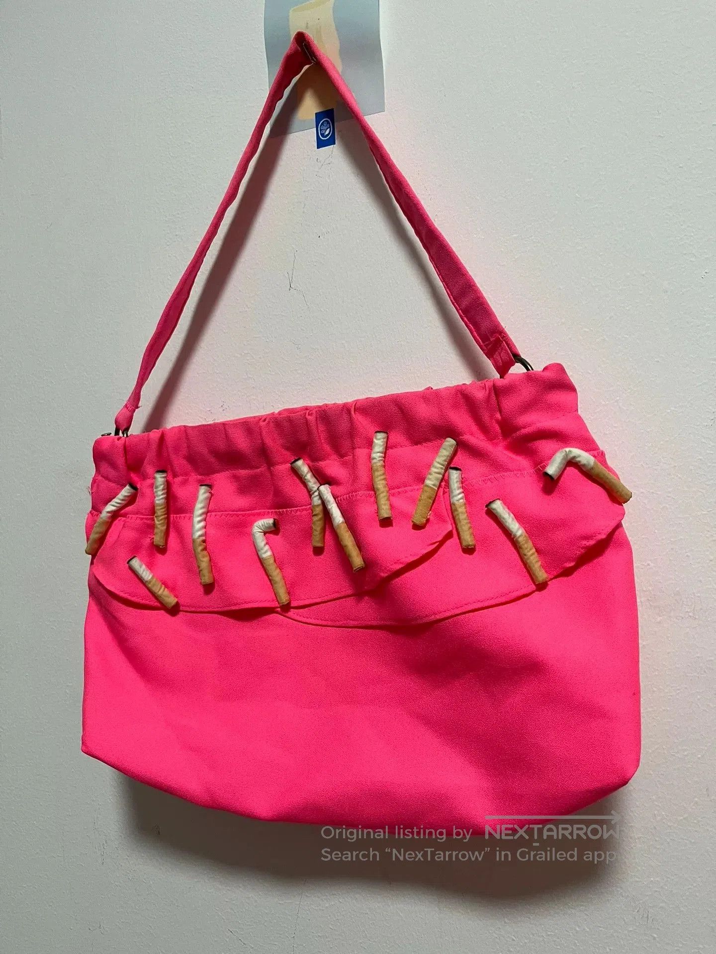 iO AZUSA IIO Handmade Cigarette Butt Handbag. Size ONE SIZE - 4 Thumbnail
