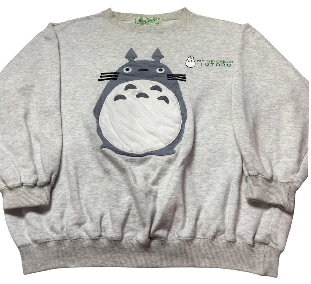 Anime VINTAGE STUDIO GHIBLI TOTORO CREWNECK JAPAN Size US M / EU 48-50 / 2 - 2 Thumbnail