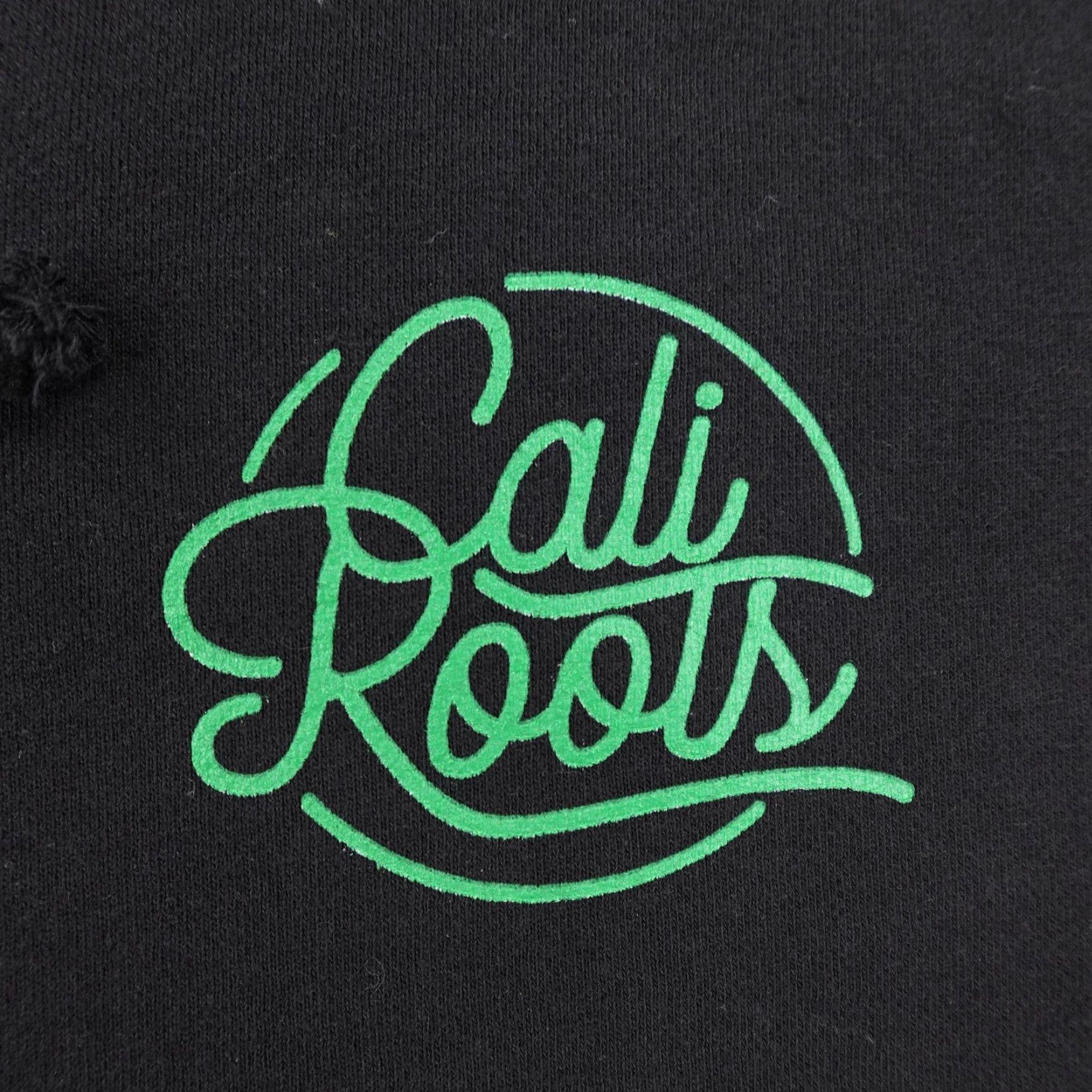 Vintage Cali Roots Hoodie California Reggae Festival Sweatshirt Zip Up Medium Black Mens Size US M / EU 48-50 / 2 - 3 Thumbnail