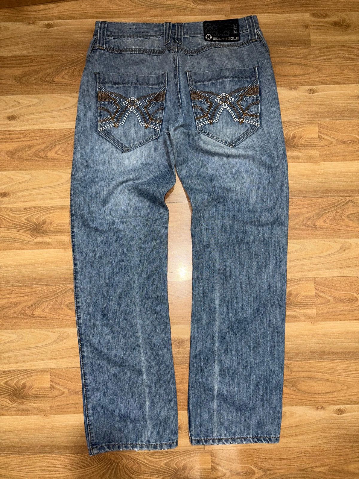Southpole Y2K x Southpole 8180 x Streetwear x vintage Jeans Size US 34 / EU 50 - 2 Thumbnail