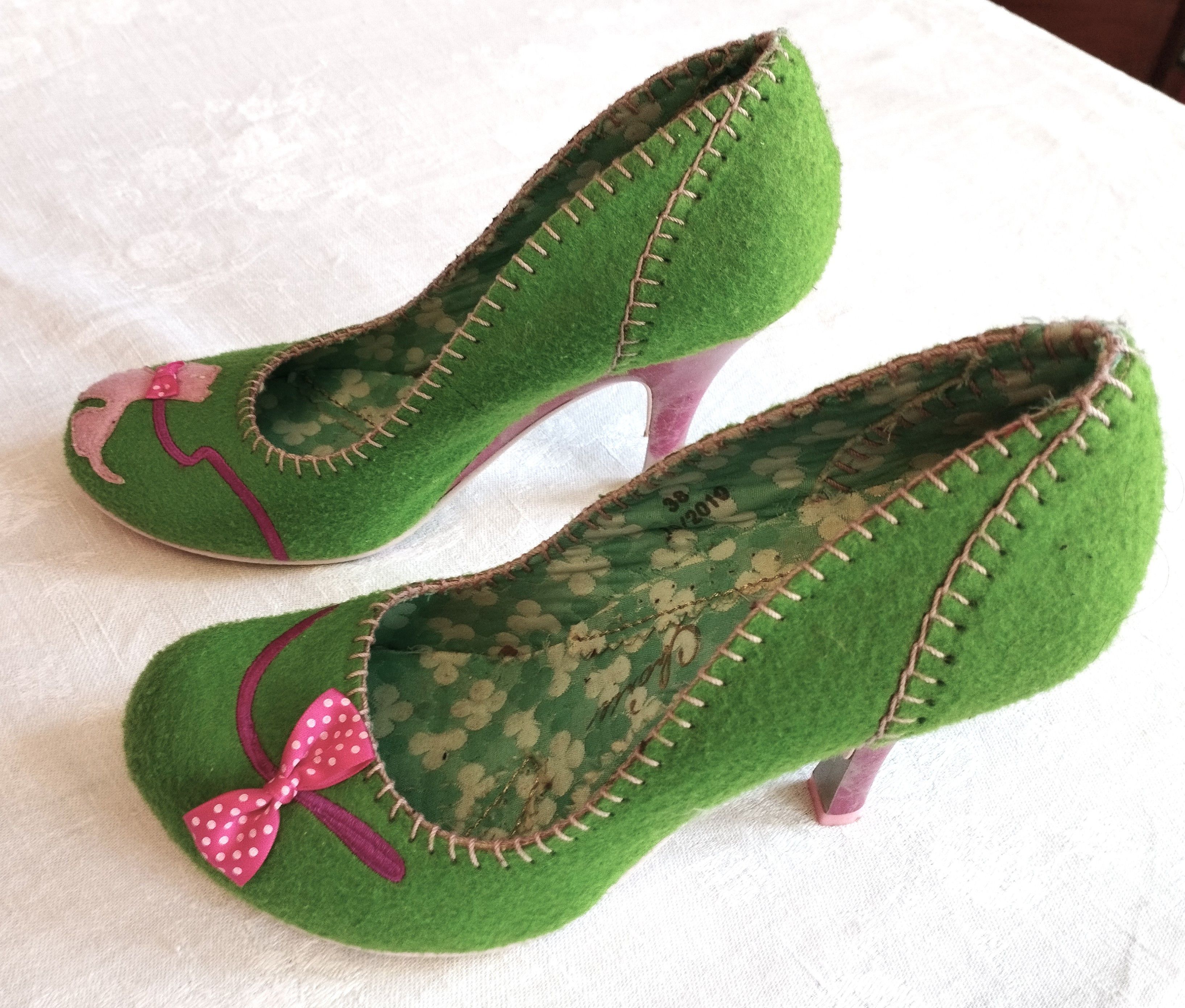 Vintage Irregular Choice Escarpins T 38 Size US 7 / IT 37 - 2 Thumbnail