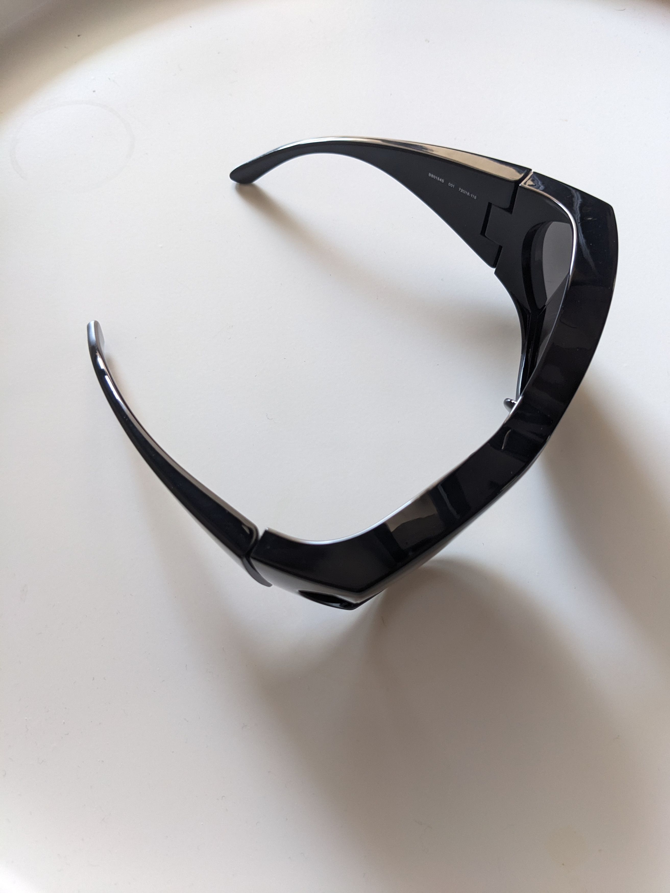 Balenciaga Black Void Butterfly Sunglasses Size ONE SIZE - 4 Thumbnail