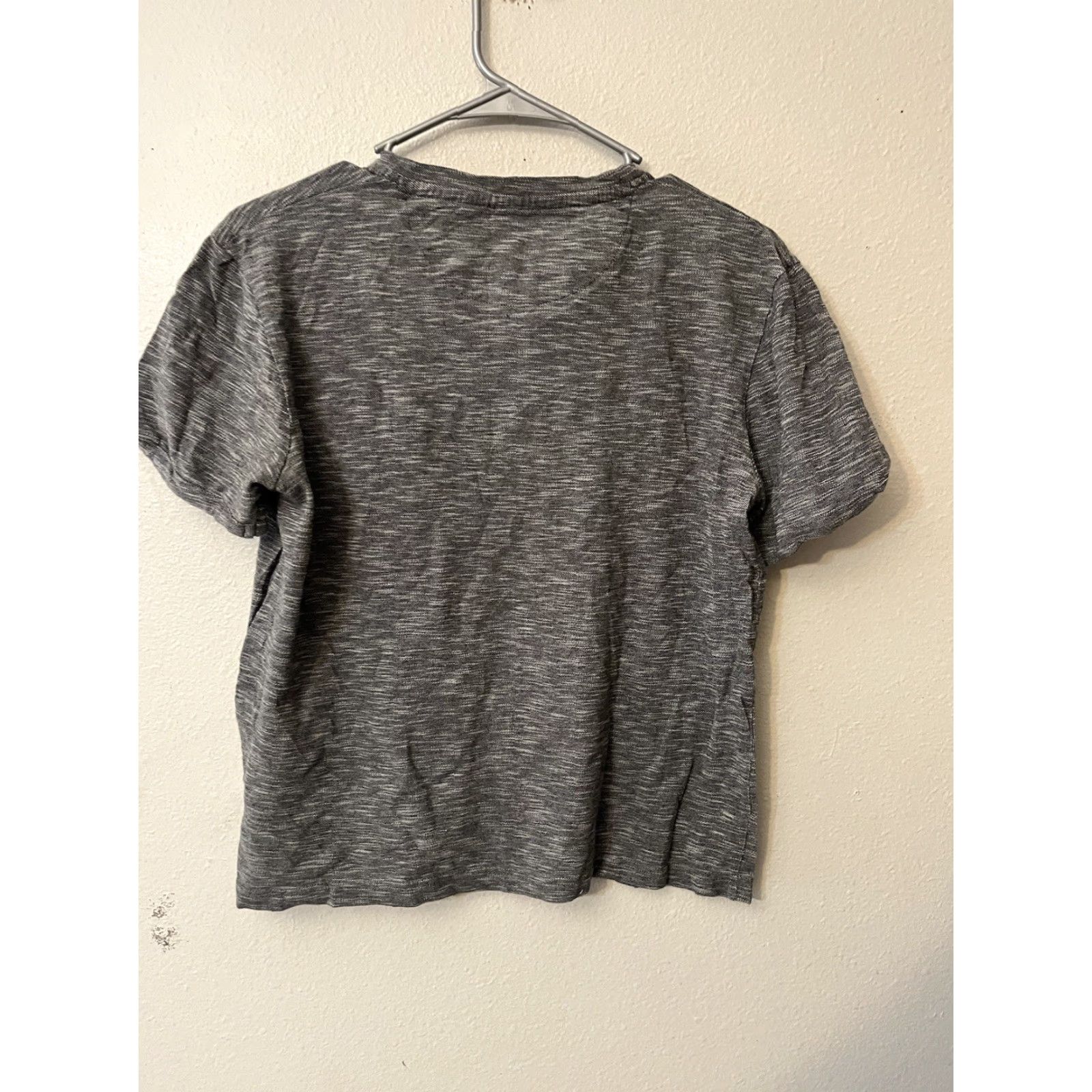 Denime PDC Paper Denim Cloth Gray Short Sleeve Knit Shirt Mens Medium Stretch Cotton Size US M / EU 48-50 / 2 - 3 Thumbnail