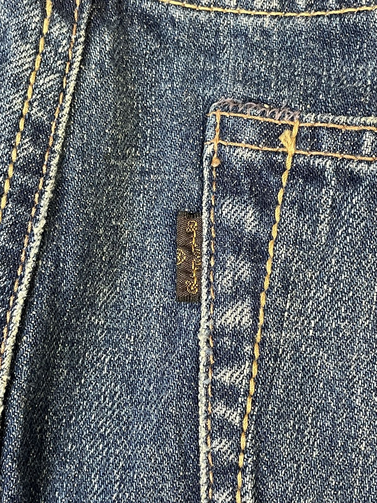 GOA 2000s GOA Denim Maxi A-Line Skirt Size 27" / US 4 / IT 40 - 7 Thumbnail