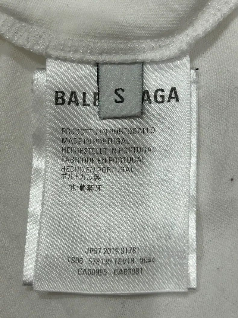 Balenciaga Balenciaga White T-Shirt Size US S / EU 44-46 / 1 - 5 Thumbnail