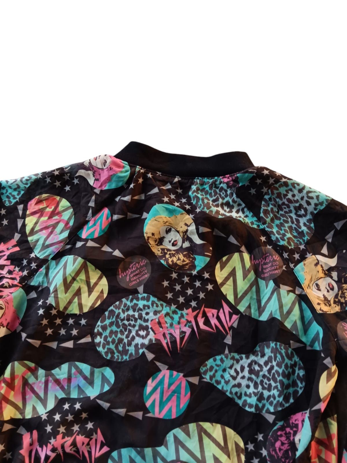Hysteric Glamour HYSTERIC GLAMOUR FULL PRINT SILK BOMBER JACKET Size M / US 6-8 / IT 42-44 - 9 Thumbnail