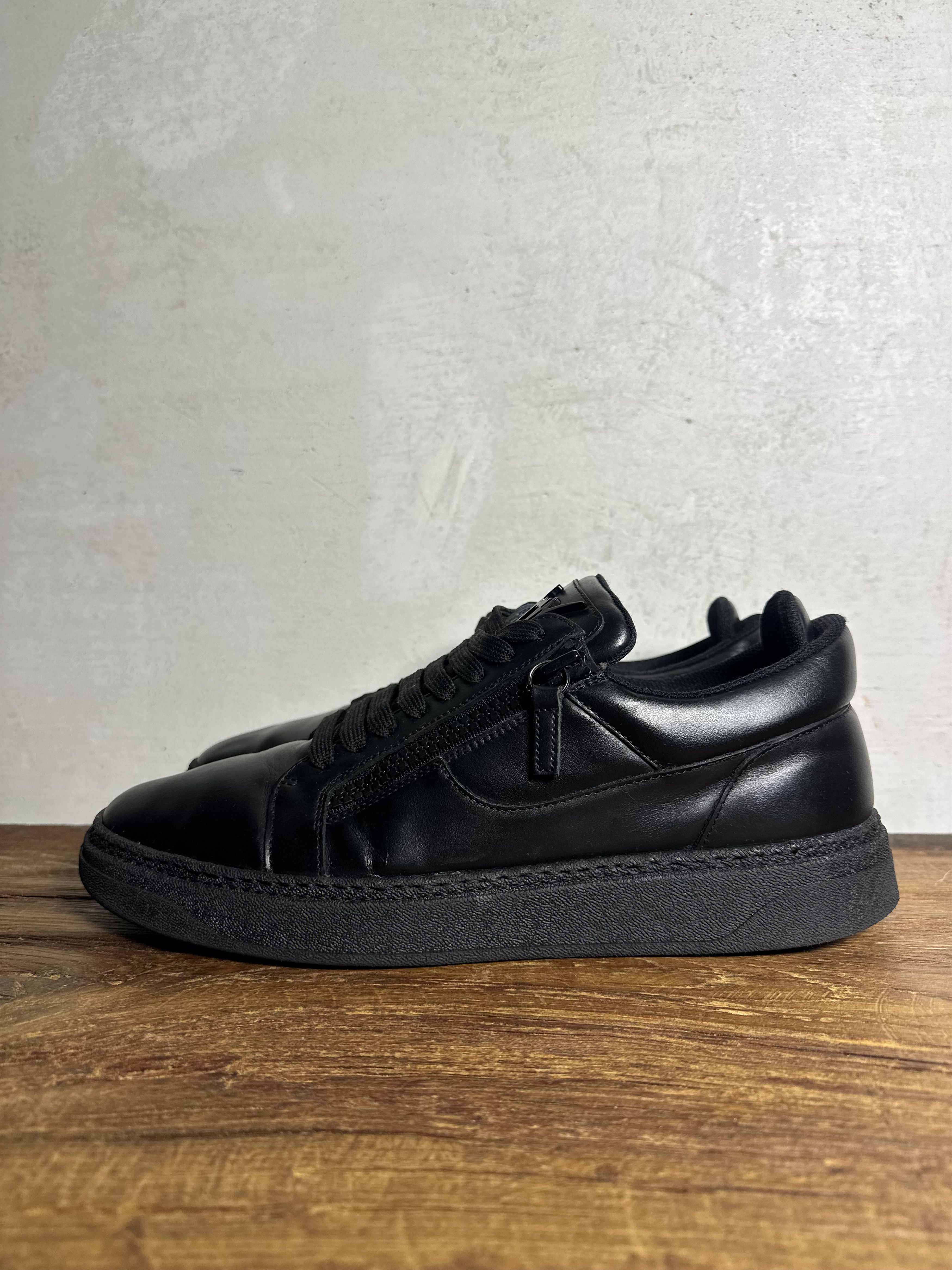 Giuseppe Zanotti Giuseppe Zanotti GZ94 double-zip low-top Sneakers Size US 12 / EU 45 - 3 Thumbnail