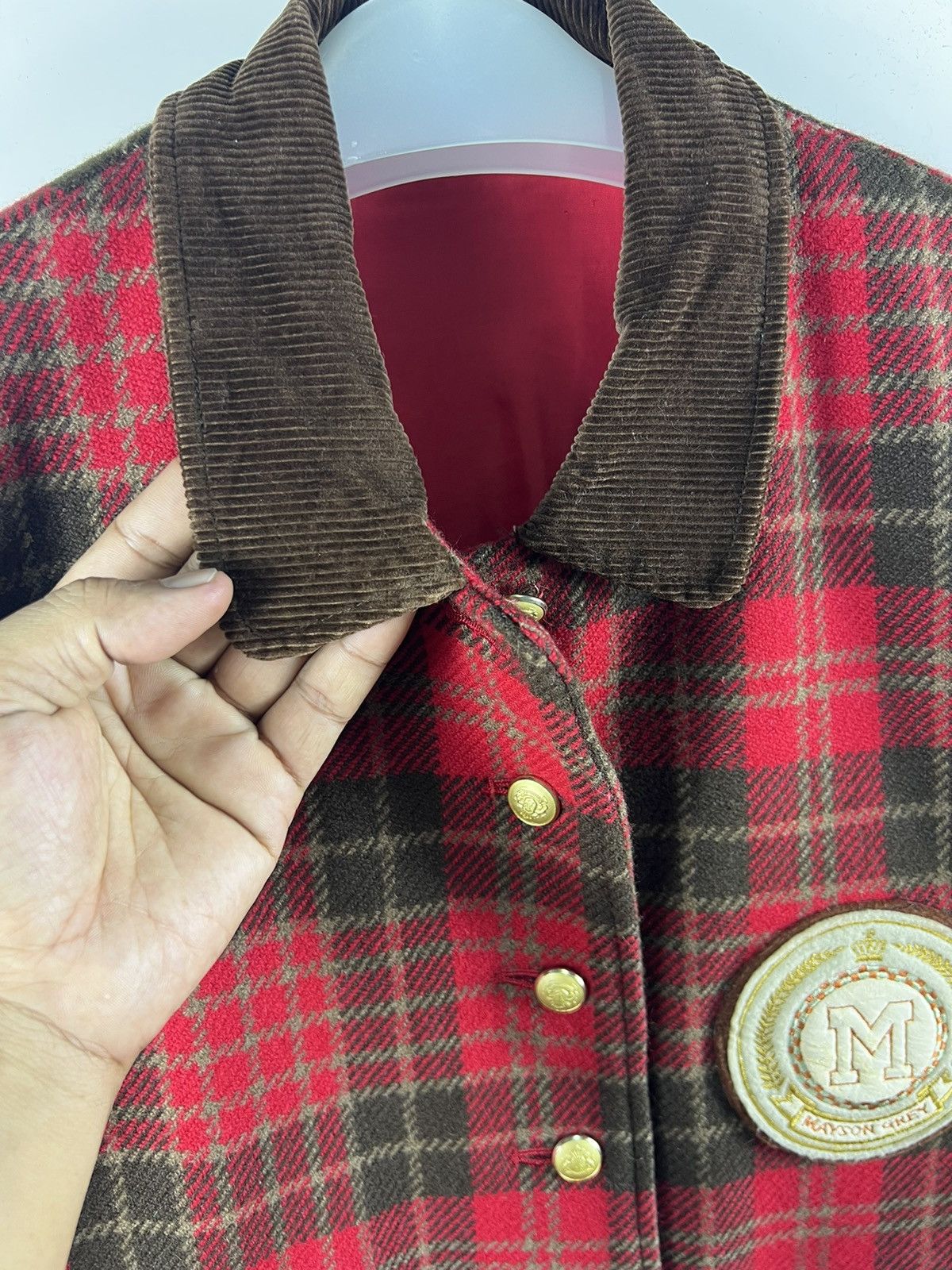 Other 🔥 BONDAGE TARTAN Nemeth inspired CROPPED JACKET Size L / US 10 / IT 46 - 7 Thumbnail