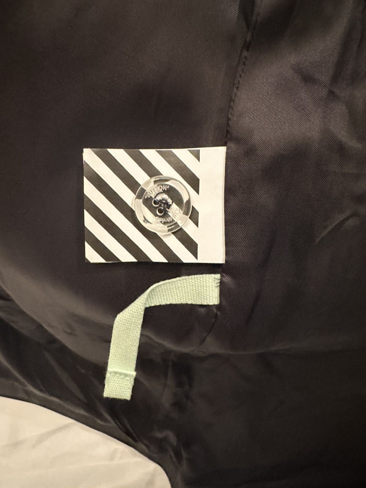 Off-White OFF-WHITE Leather Jacket Size US L / EU 52-54 / 3 - 11 Thumbnail