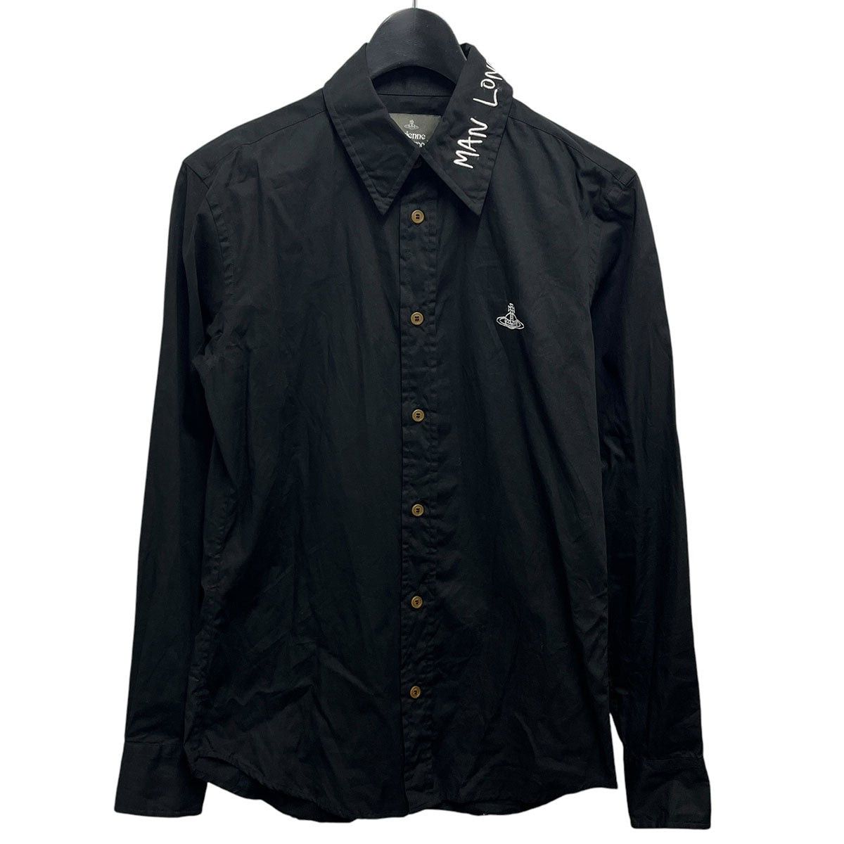 Vivienne Westwood Embroidered Orb Logo Button Up Shirt Size US S / EU 44-46 / 1 - 1 Thumbnail