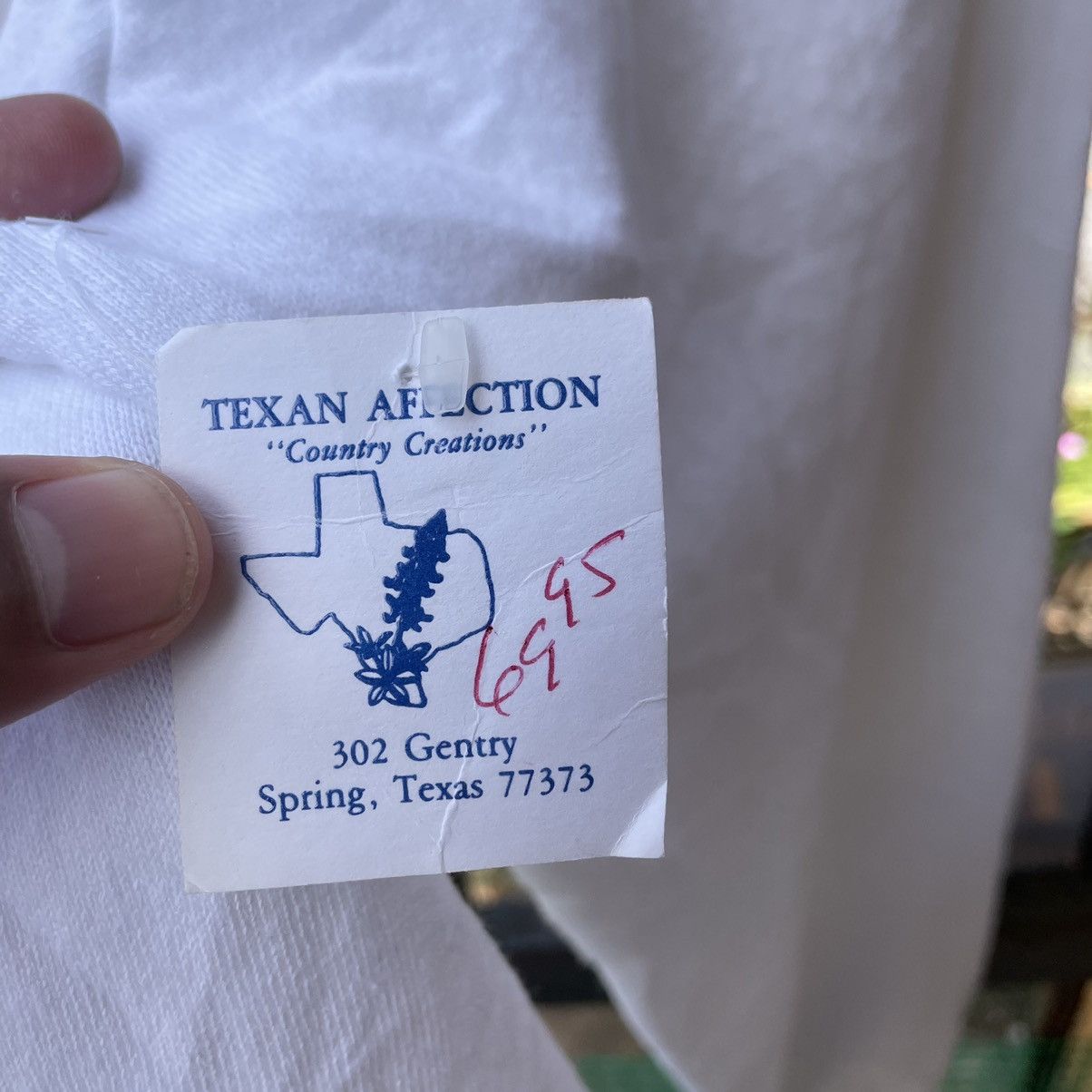 Fruit Of The Loom × Vintage 🔥Vintage 90s Texas Affection Flower Sweatshirts Size US M / EU 48-50 / 2 - 10 Thumbnail