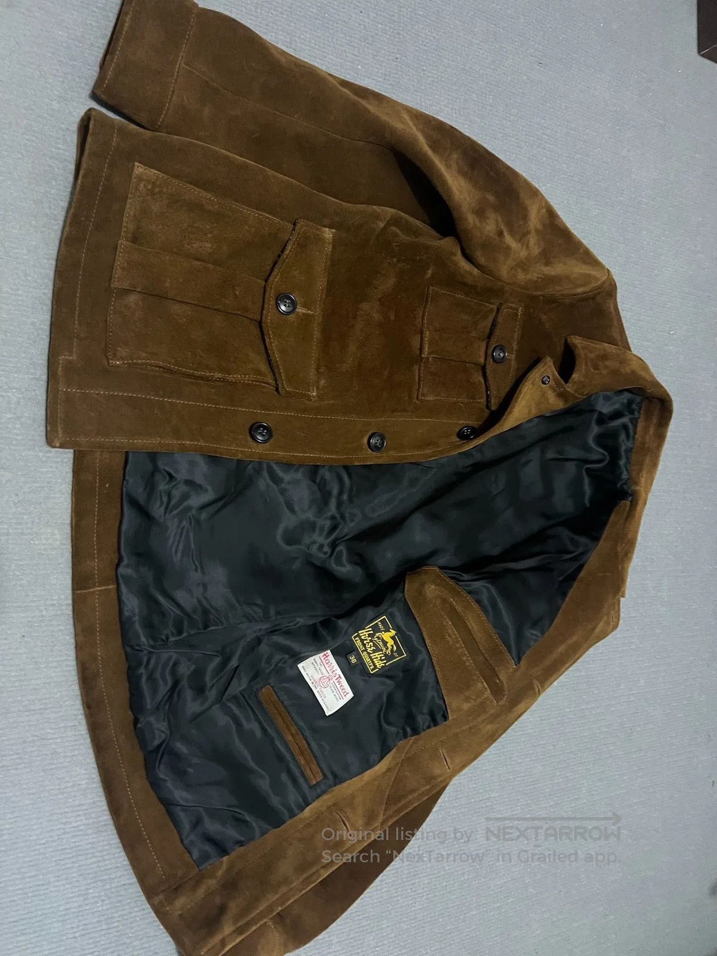 RRL Ralph Lauren Suede Leather Four. Size US S / EU 44-46 / 1 - 3 Thumbnail