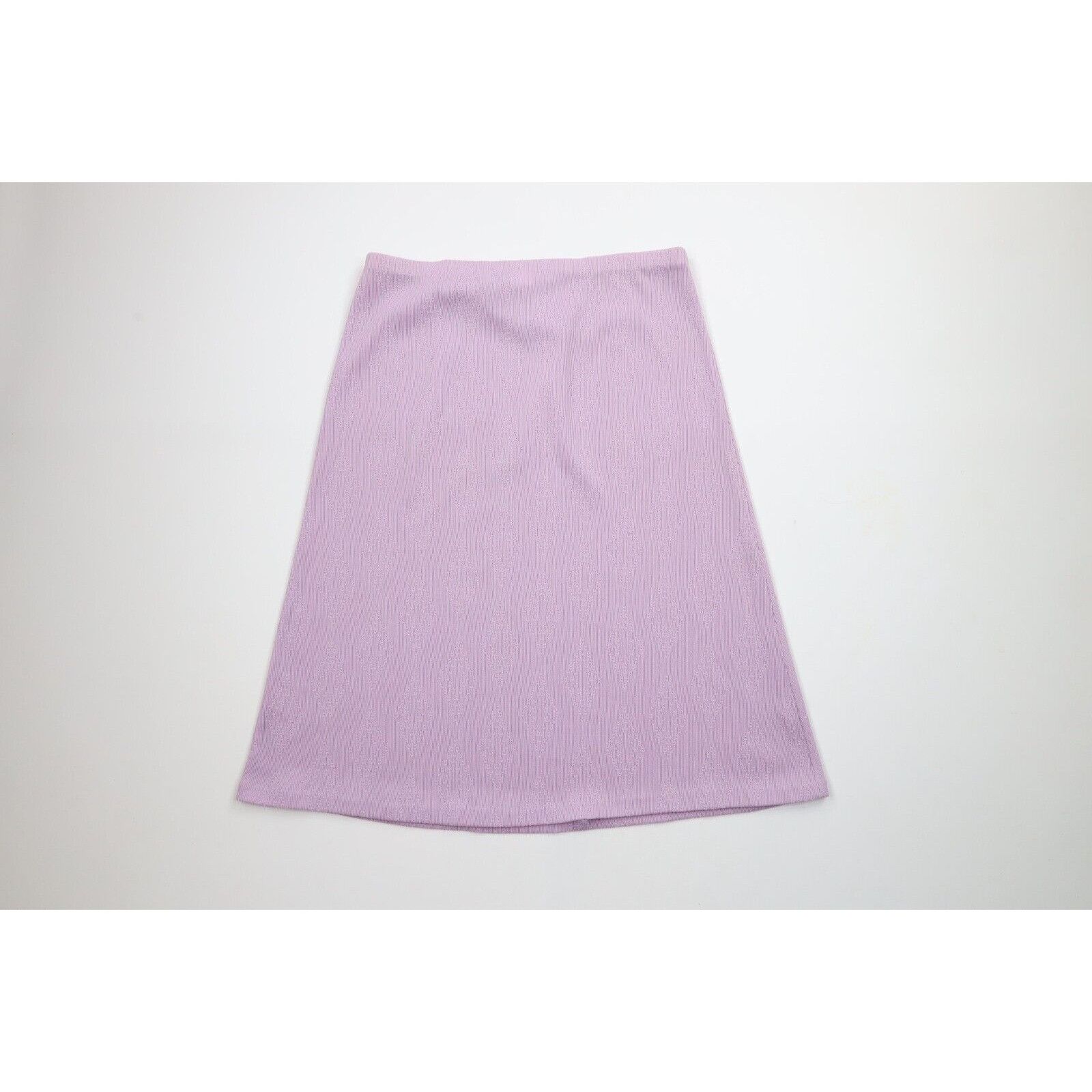 Vintage Vintage 60s 70s Streetwear Distressed Diamond Knit Skirt Size 38" / US 16 / IT 52 - 8 Thumbnail