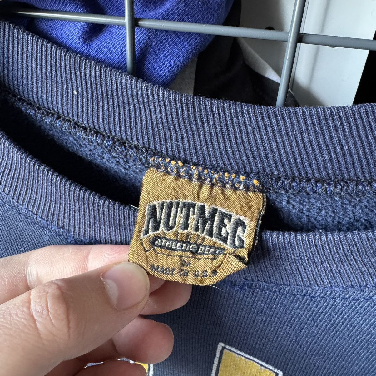 Nutmeg Vintage 90s Notre Dame Irish Nutmeg Sweatshirt Size US M / EU 48-50 / 2 - 4 Thumbnail