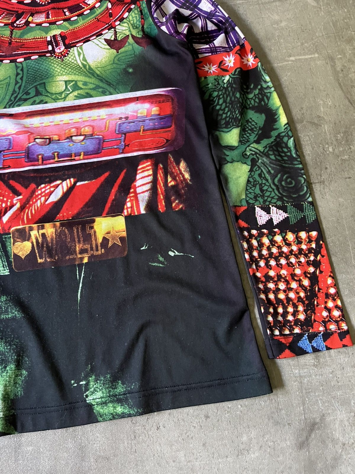 W&LT Walter Van Beirendonck W&LT 1996 long sleeve Alien rare Size US L / EU 52-54 / 3 - 4 Thumbnail