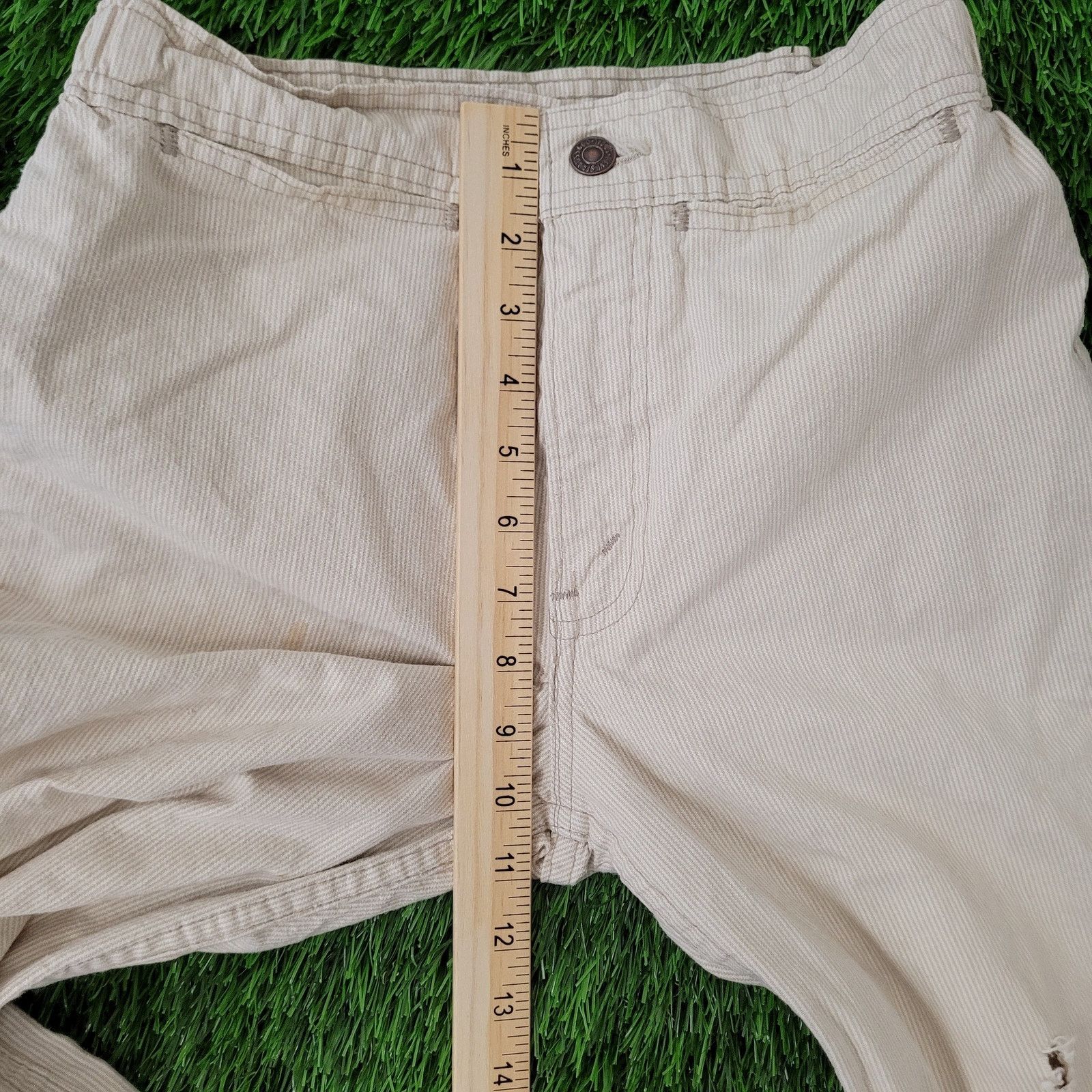 Levi's Vintage 70s LEVIS Flared Pants Women 1/2 26x32 Corduroy USA Size 26" / US 2 / IT 38 - 18 Thumbnail
