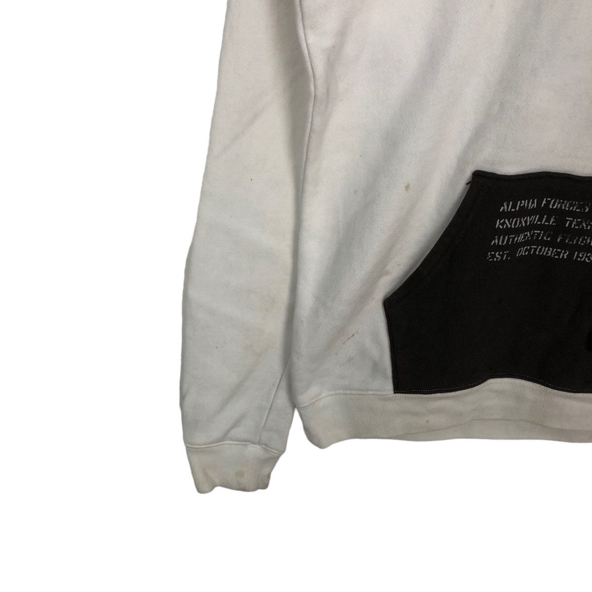 Alpha Industries 🔥VINTAGE HOODIE ANORAK JACKET ALPHA INDUSTRIES MILITARY Size US S / EU 44-46 / 1 - 3 Thumbnail