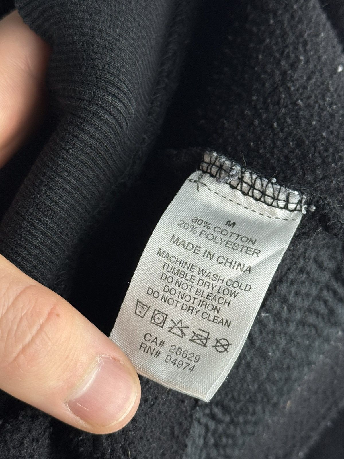 Stussy Vintage Stussy Women’s Hoodie Black Size M / US 6-8 / IT 42-44 - 6 Thumbnail
