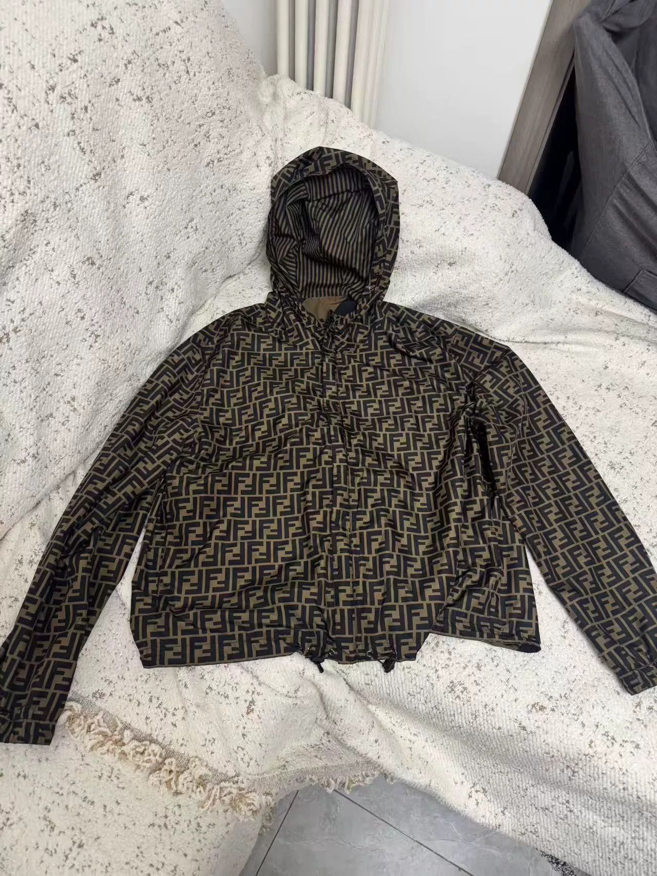 Fendi Fendi Double-Sided Jacket Size 54 Size US L / EU 52-54 / 3 - 1 Thumbnail