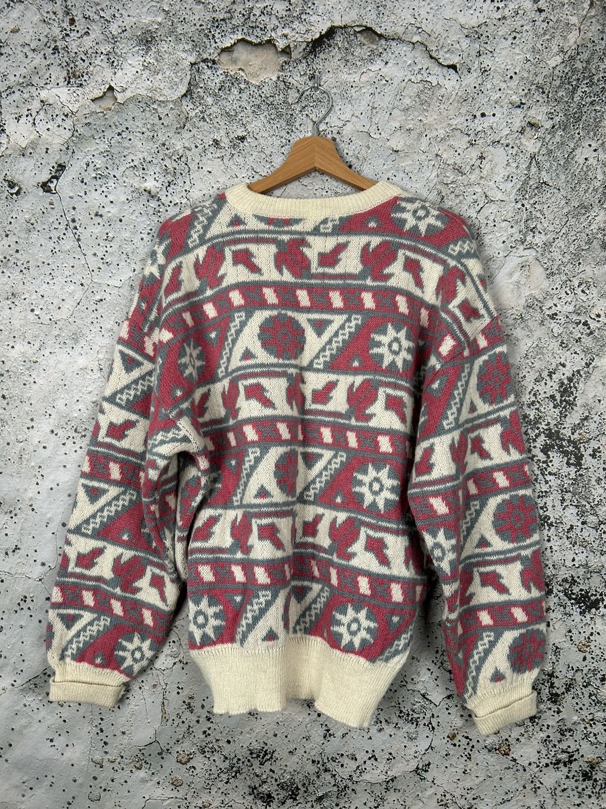Vintage Vintage Conte Of Florence Alpaca Sweater 90s Archival Italy Size US L / EU 52-54 / 3 - 4 Thumbnail