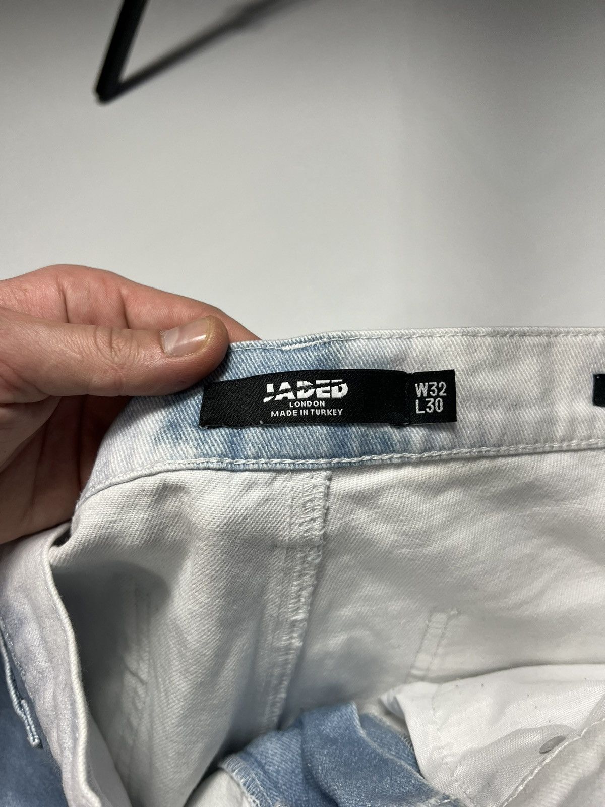 Jaded London Jaded London Skate Baggy Sky Art Denim Jeans Japan Style Size US 32 / EU 48 - 12 Thumbnail