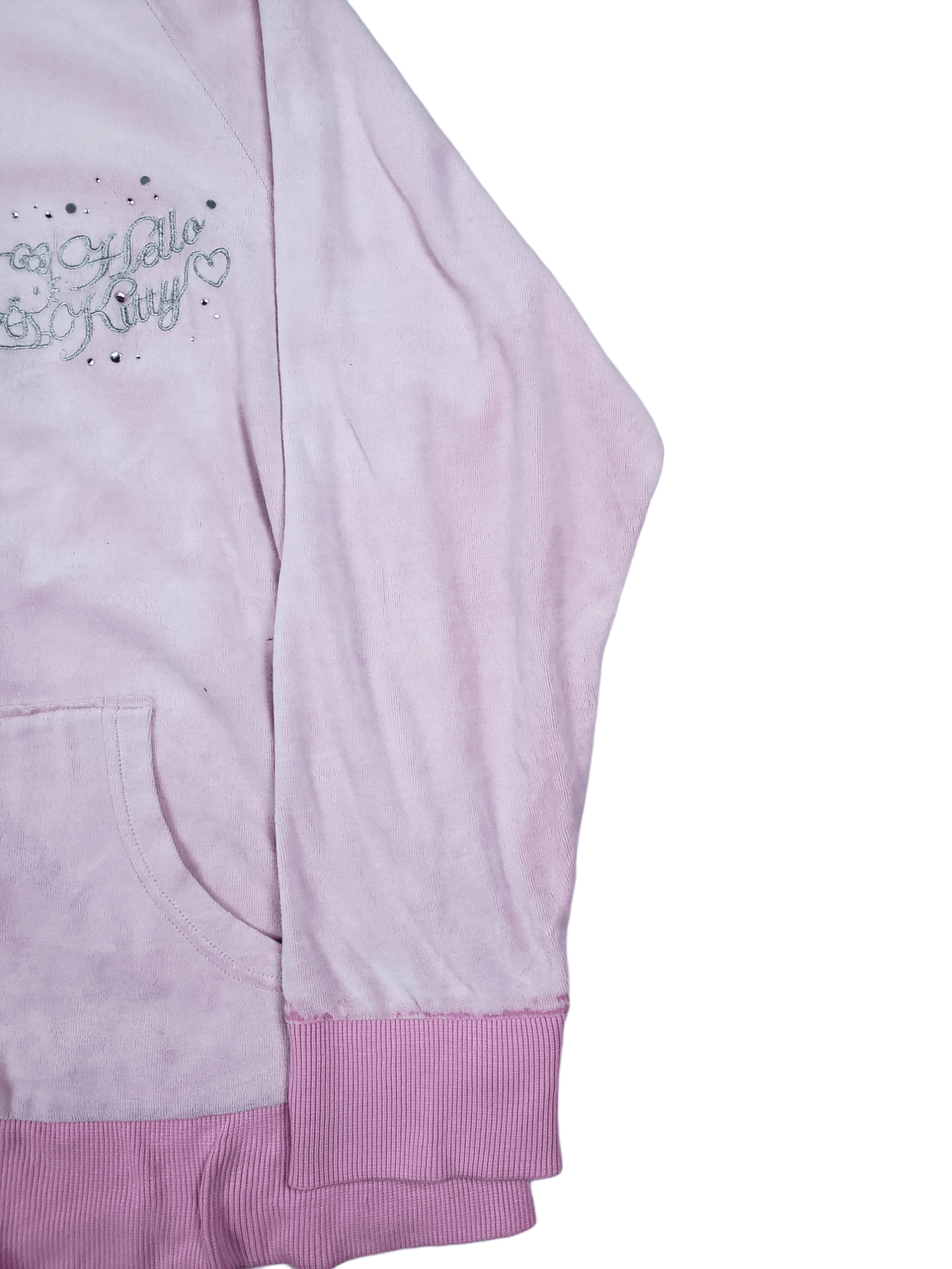 Cartoon Network × Vintage Vintage Hello Kitty Velvet Sweaters Size M / US 6-8 / IT 42-44 - 8 Thumbnail