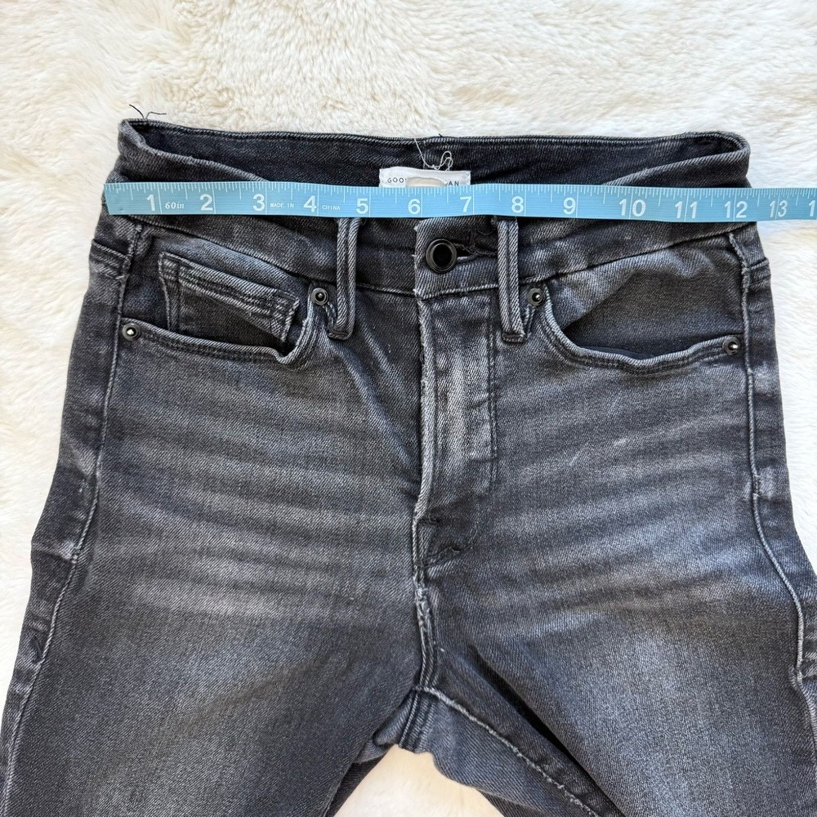 Good American Good American women skinny jeans size 25 US Size 25" / US 0 / IT 36 - 5 Thumbnail