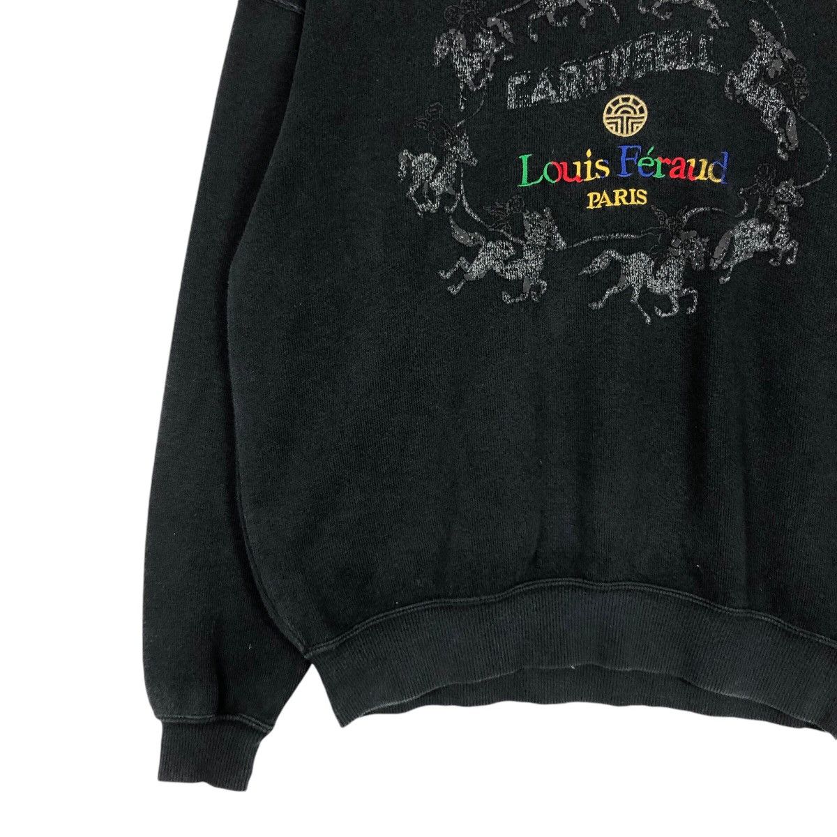 Designer × Louis Feraud Vintage Louis Feraud Paris Designer Sweathsirt Small Size US S / EU 44-46 / 1 - 3 Thumbnail
